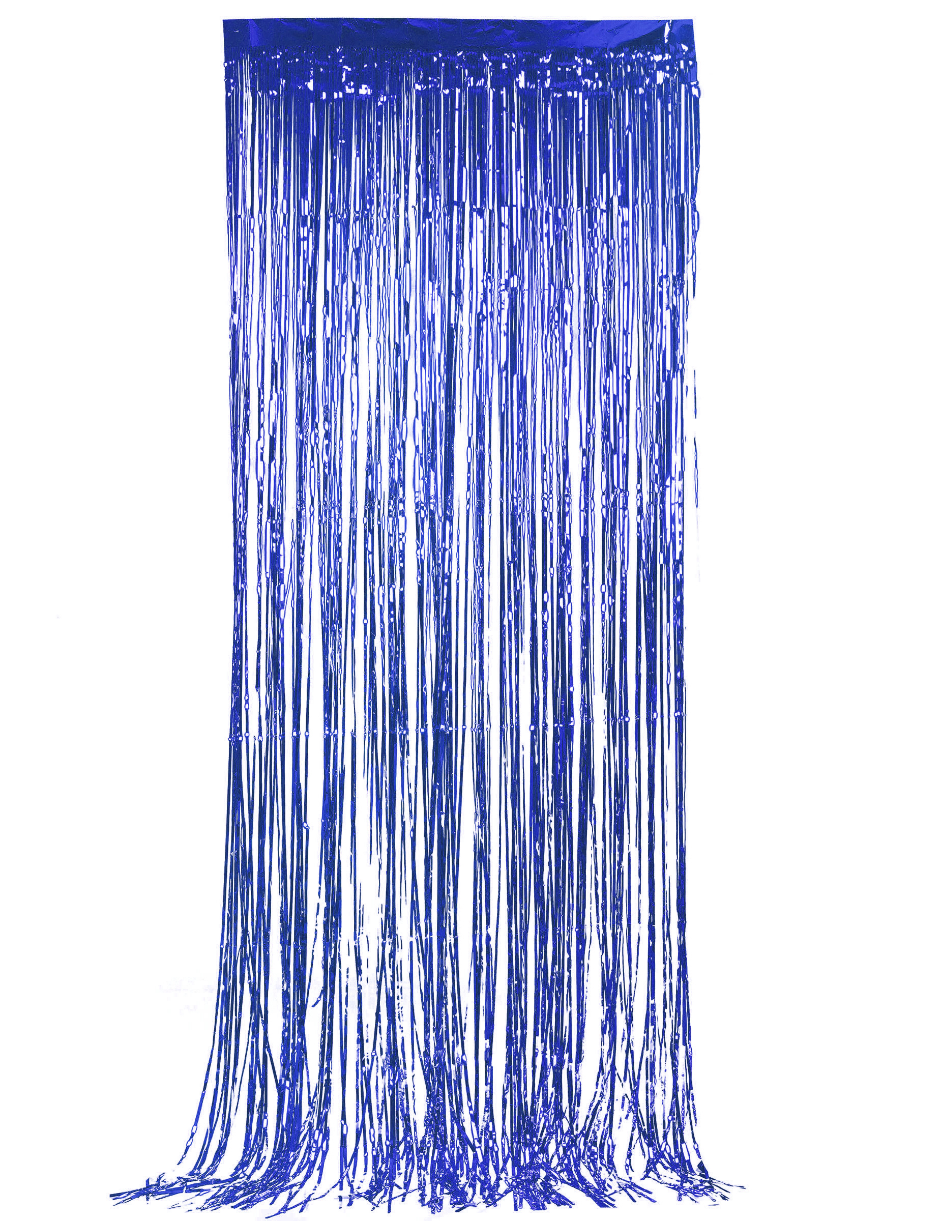 Metallic Fadenvorhang Nachtblau 90 x 250 cm