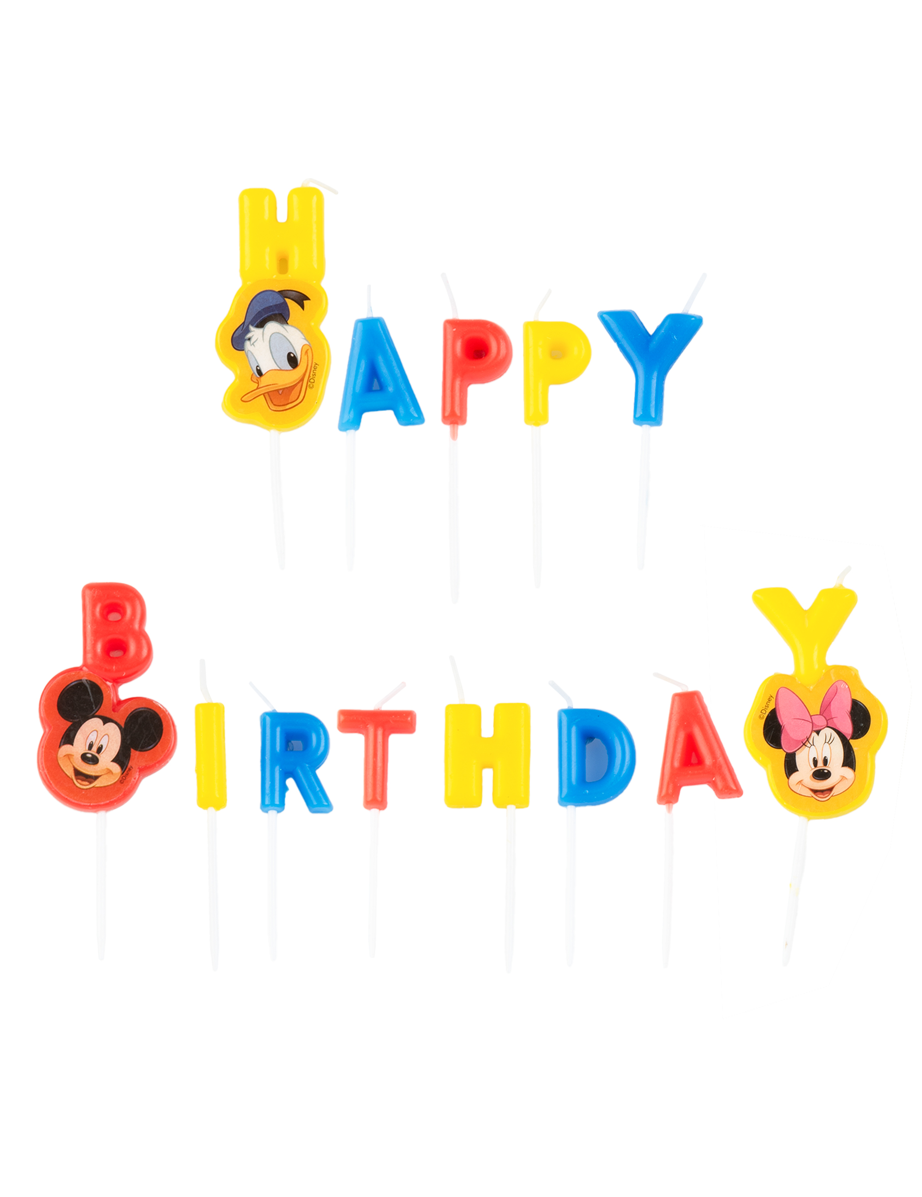Mickey Happy Birthday Kerzen 13 Buchstaben