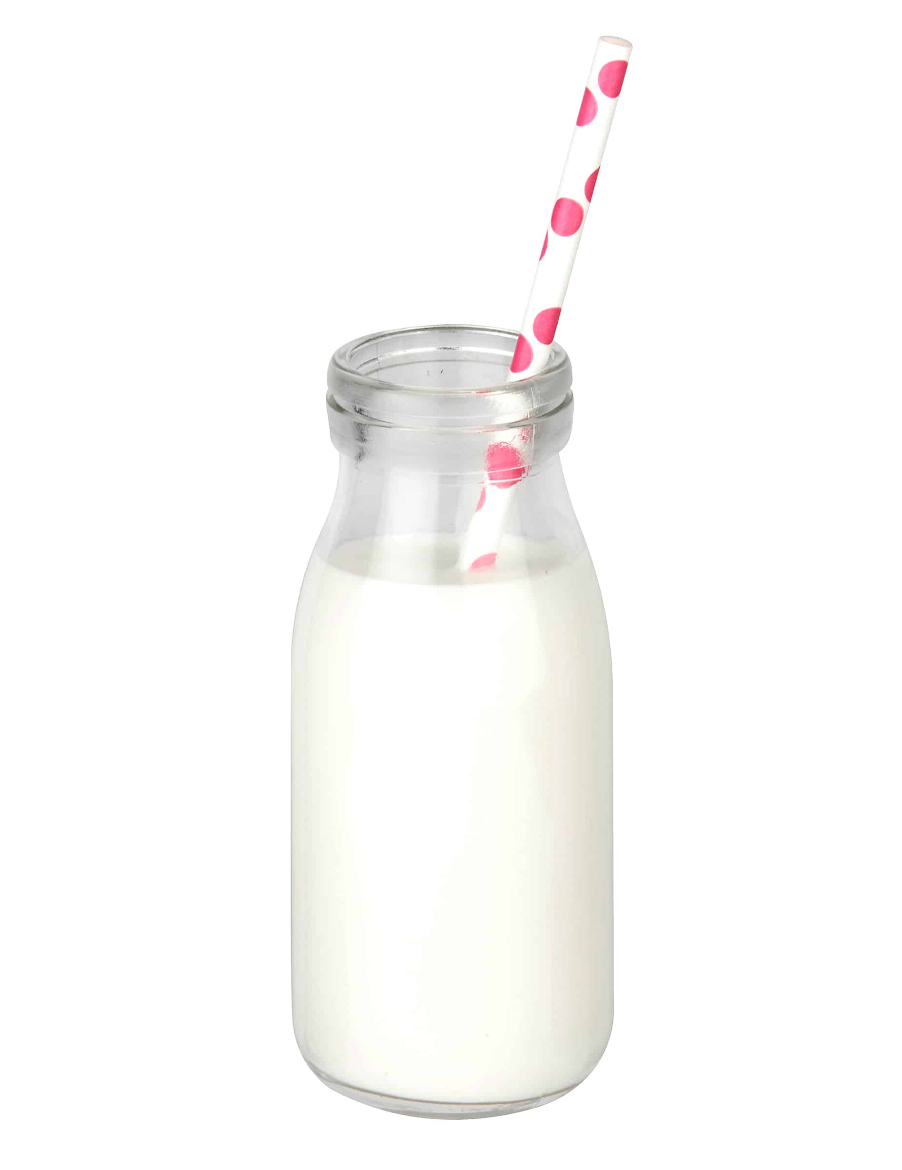 Milchfläschchen Cocktail-Flasche transparent