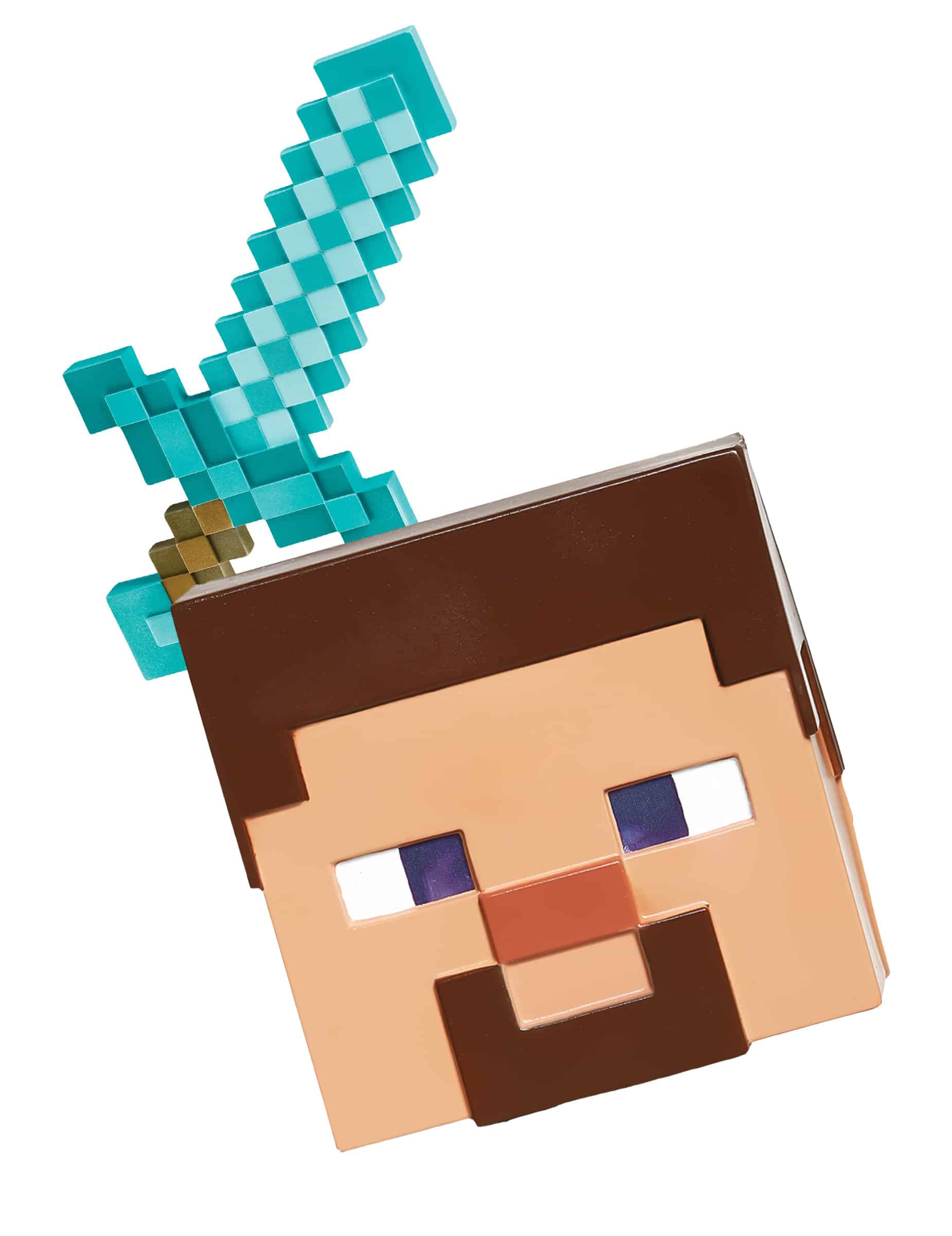 Minecraft Set Maske und Schwert für Kinder