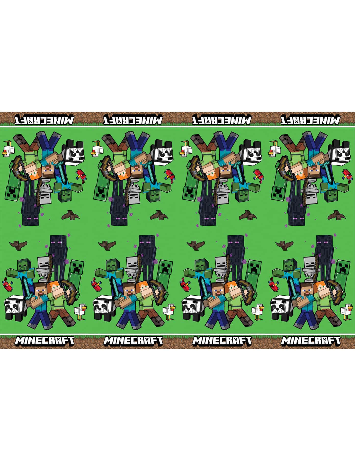 Minecraft Tischdecke 120x180 cm
