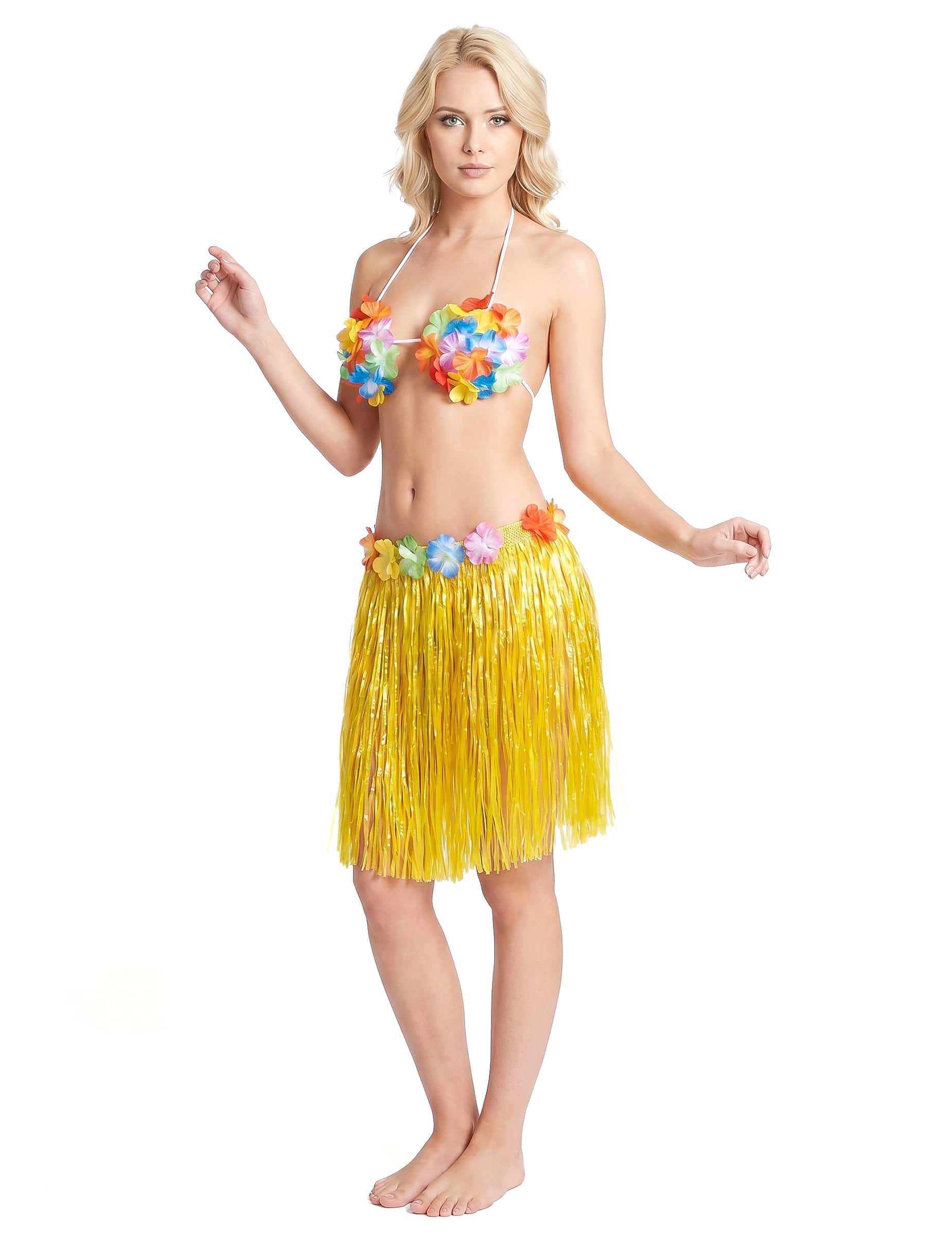 Minirock Hawaii Rock gelb