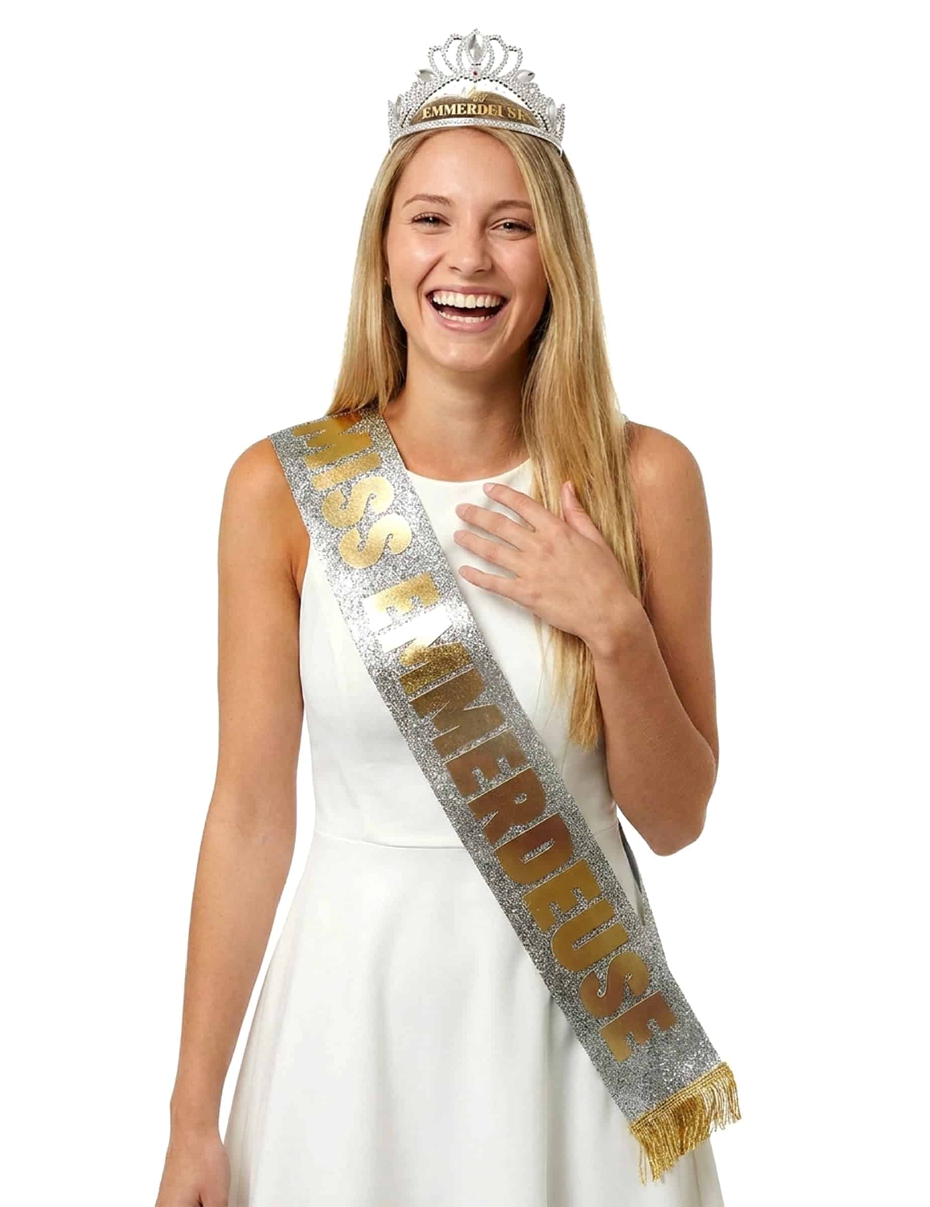 Miss Nervensäge Zubehör-Set Schärpe und Diadem