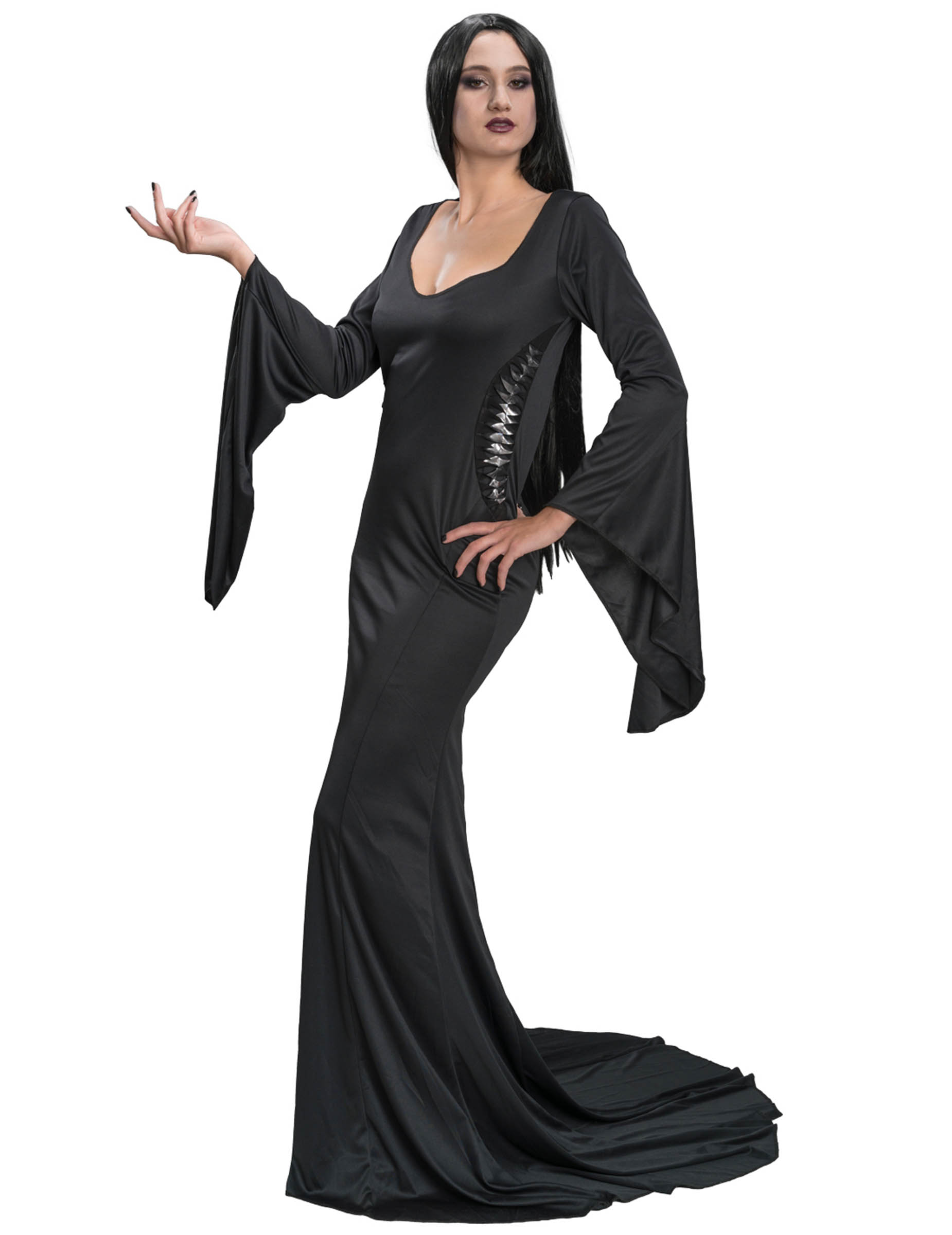 Morticia Addams Kostüm Wednesday für Erwachsene