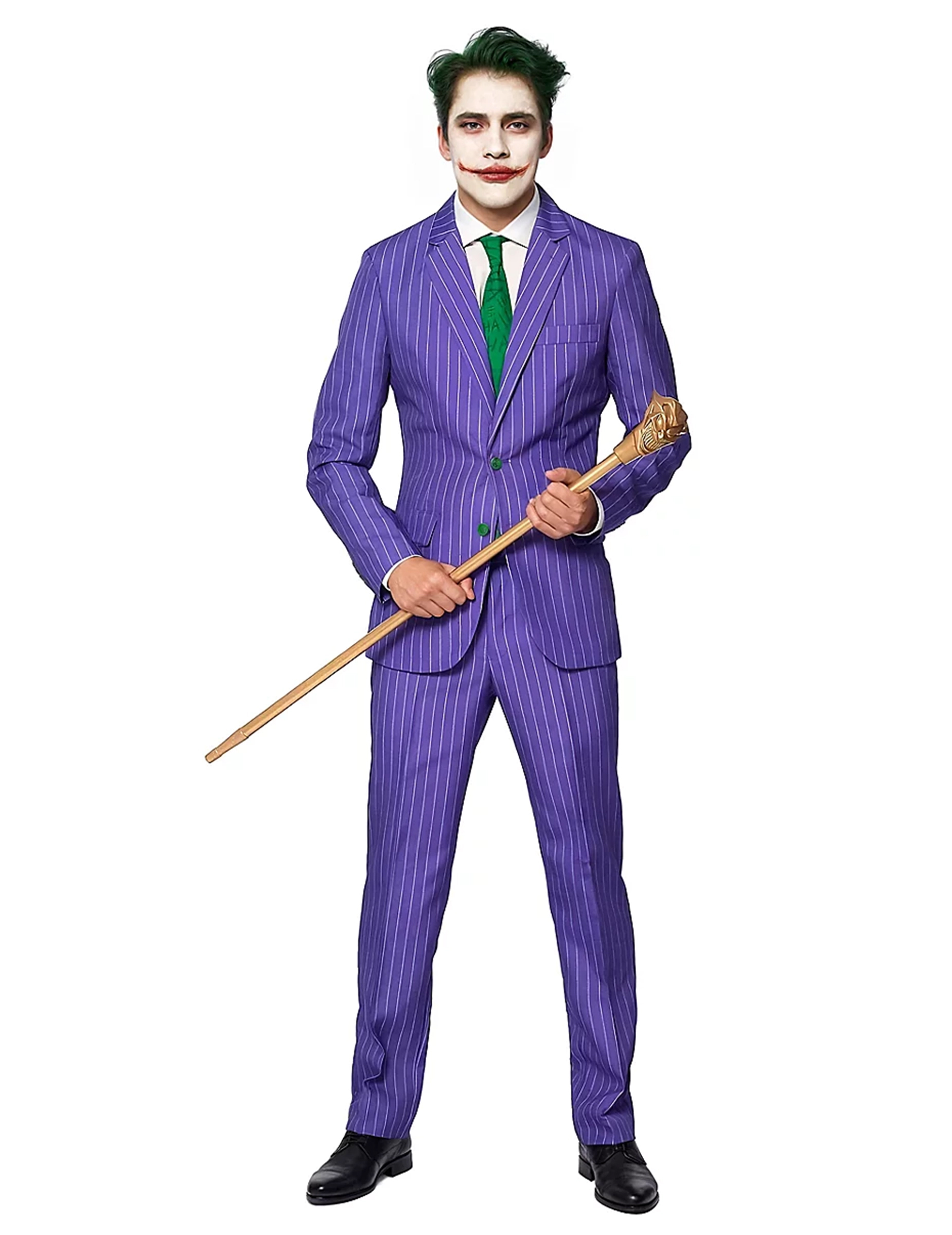 Mr. Joker-Herrenanzug Suitmeister violett-grün