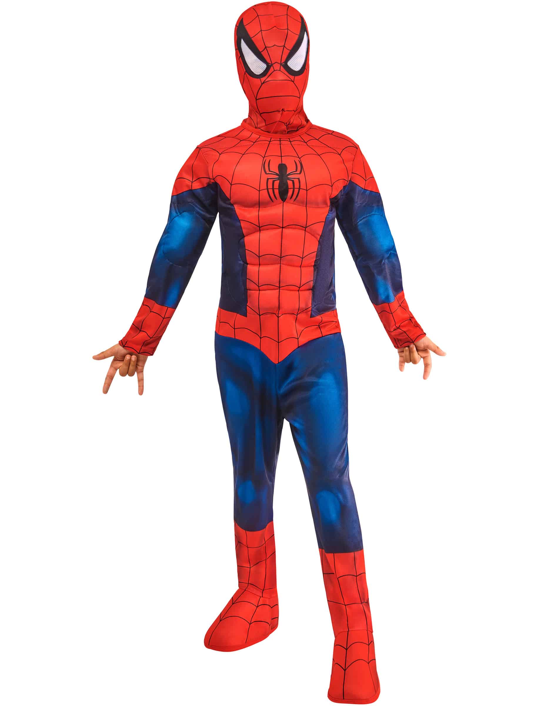 Muskulöser Spiderman Deluxe Kostüm für Kinder