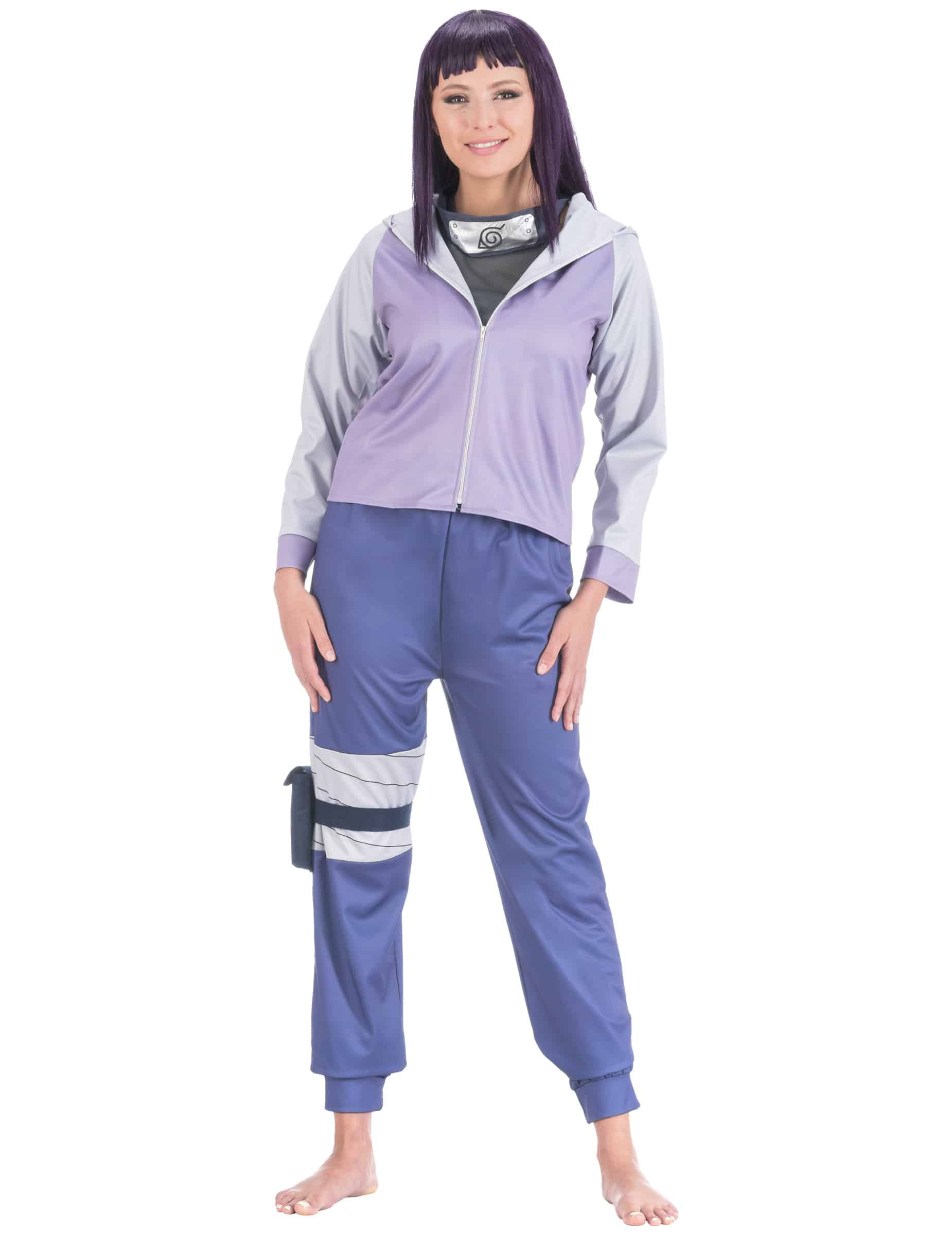 Naruto Damen Kostüm Hinata lila