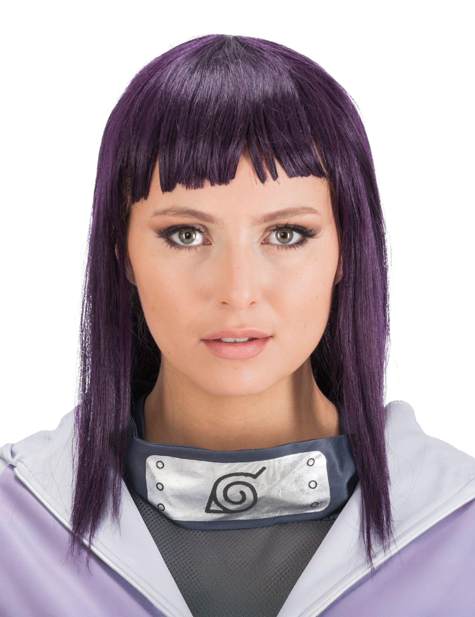 Naruto Perücke Hinata für Erwachsene violett