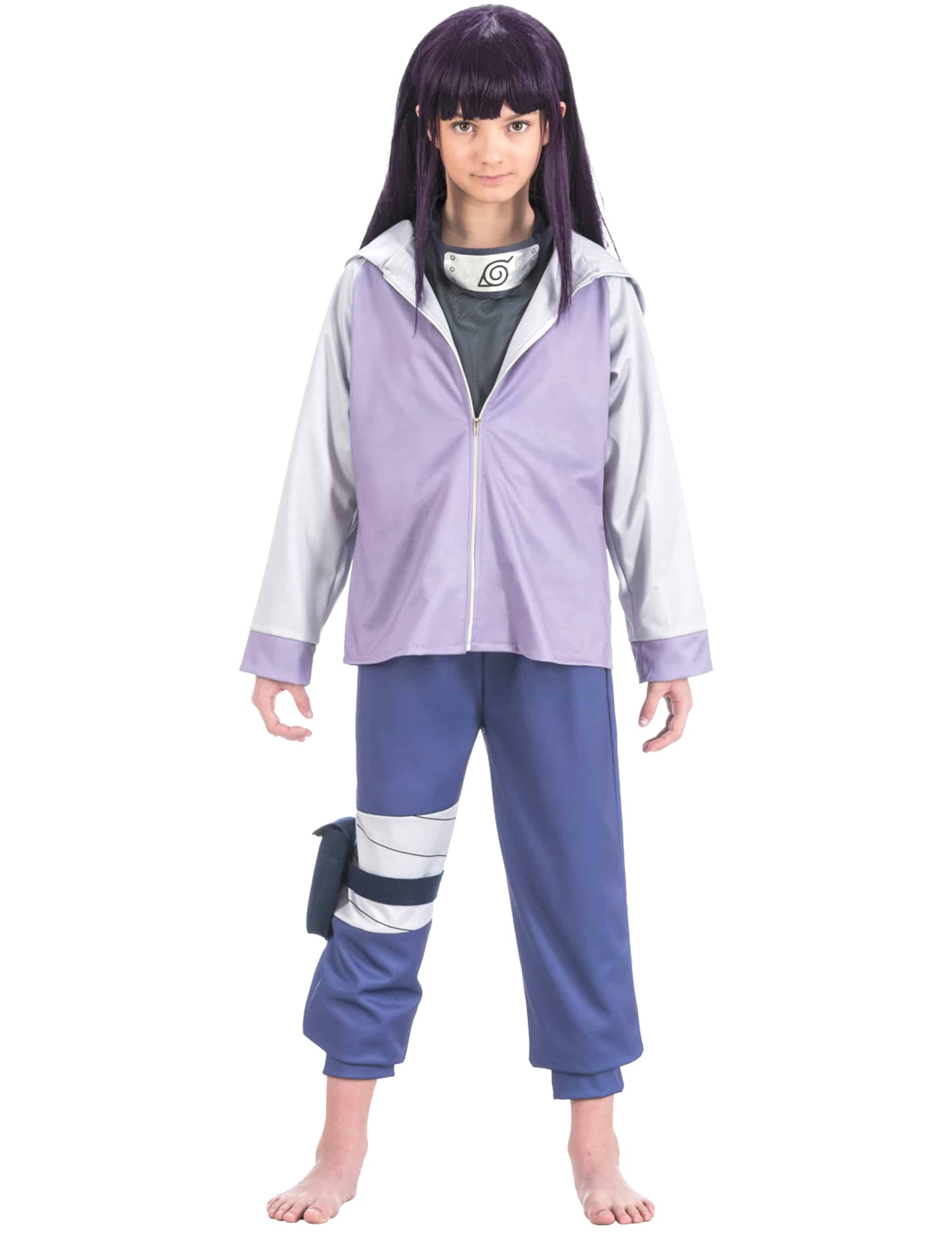 Naruto Verkleidung Hinata Mädchenkostüm lila-weiß