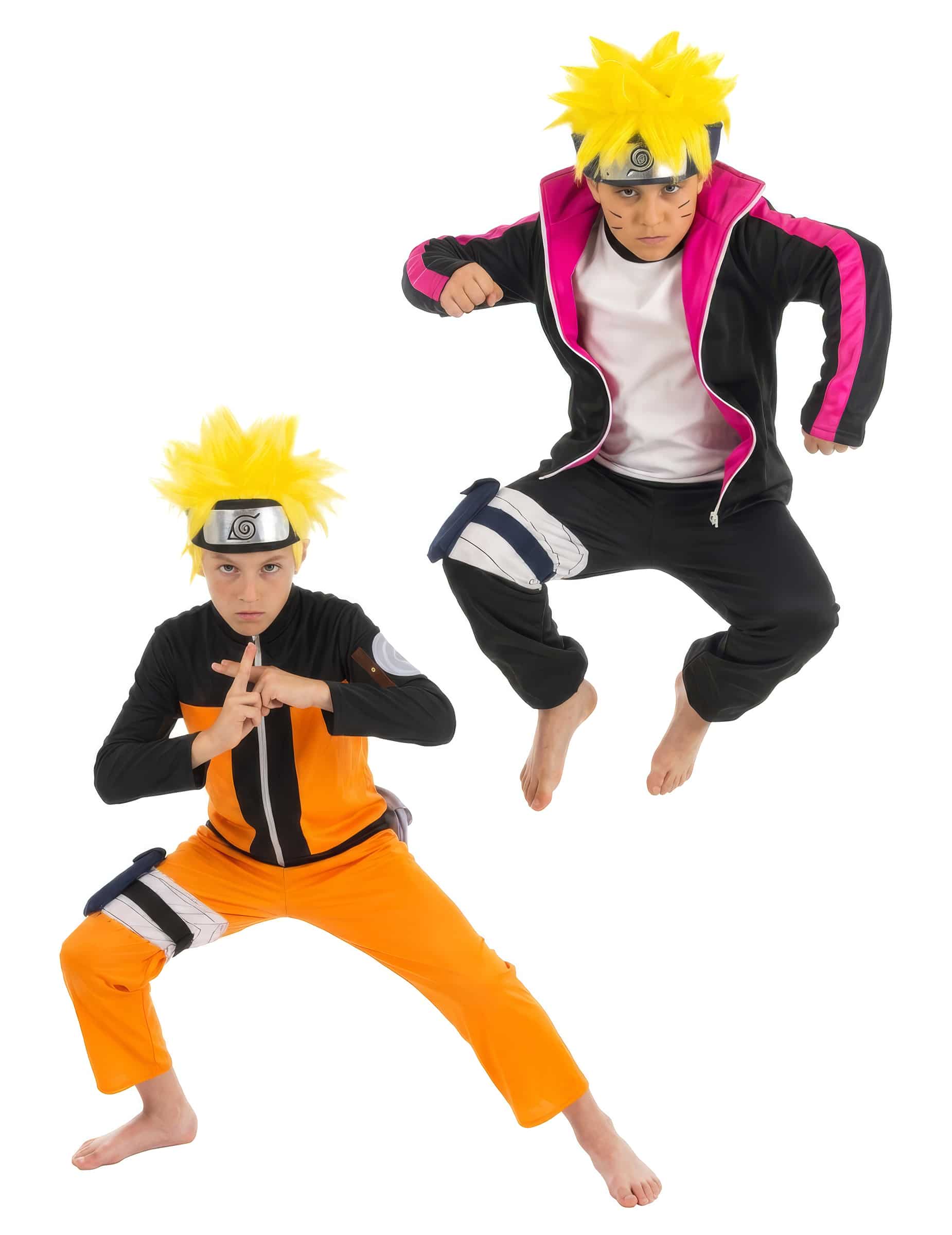 Naruto und Boruto Partnerkostüm für Kinder