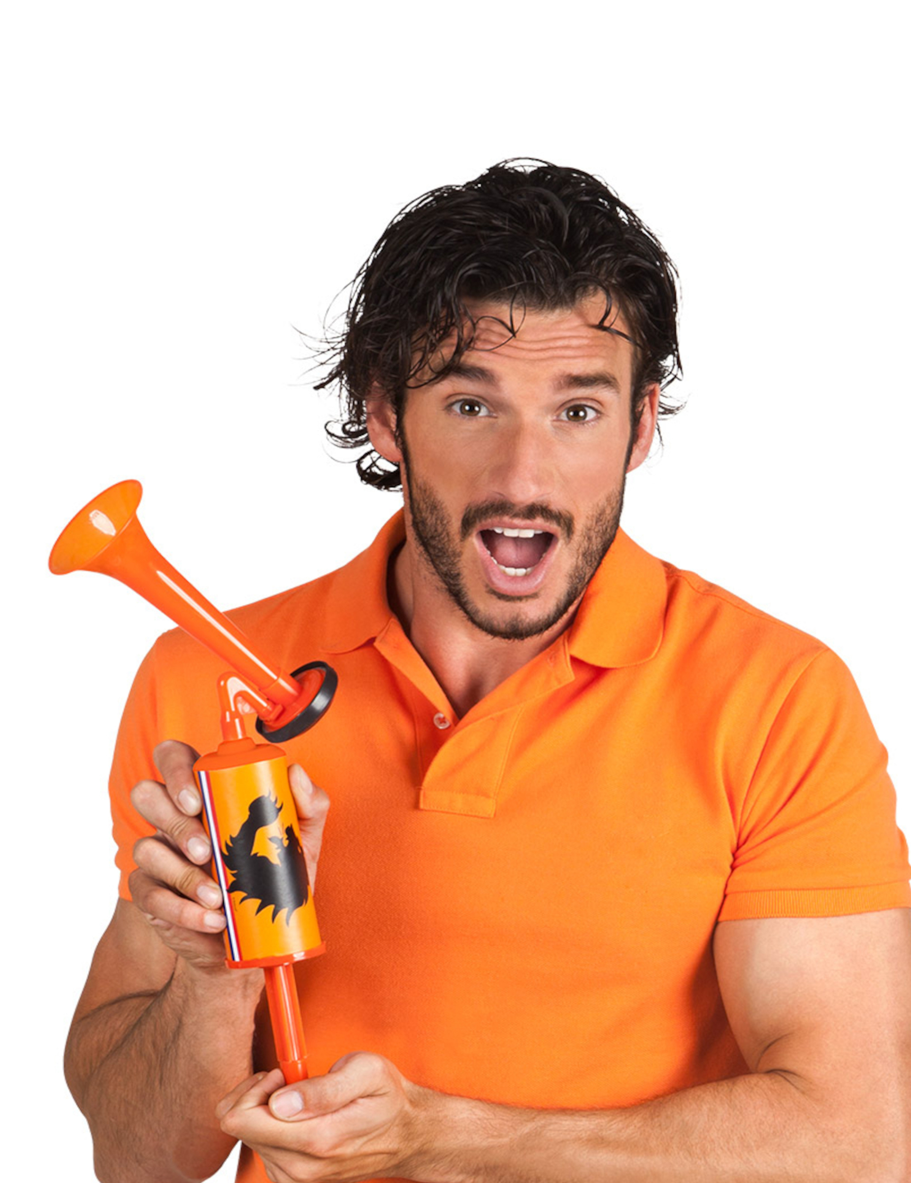 Nebelhorn Holland Fanartikel Partyzubehör orange