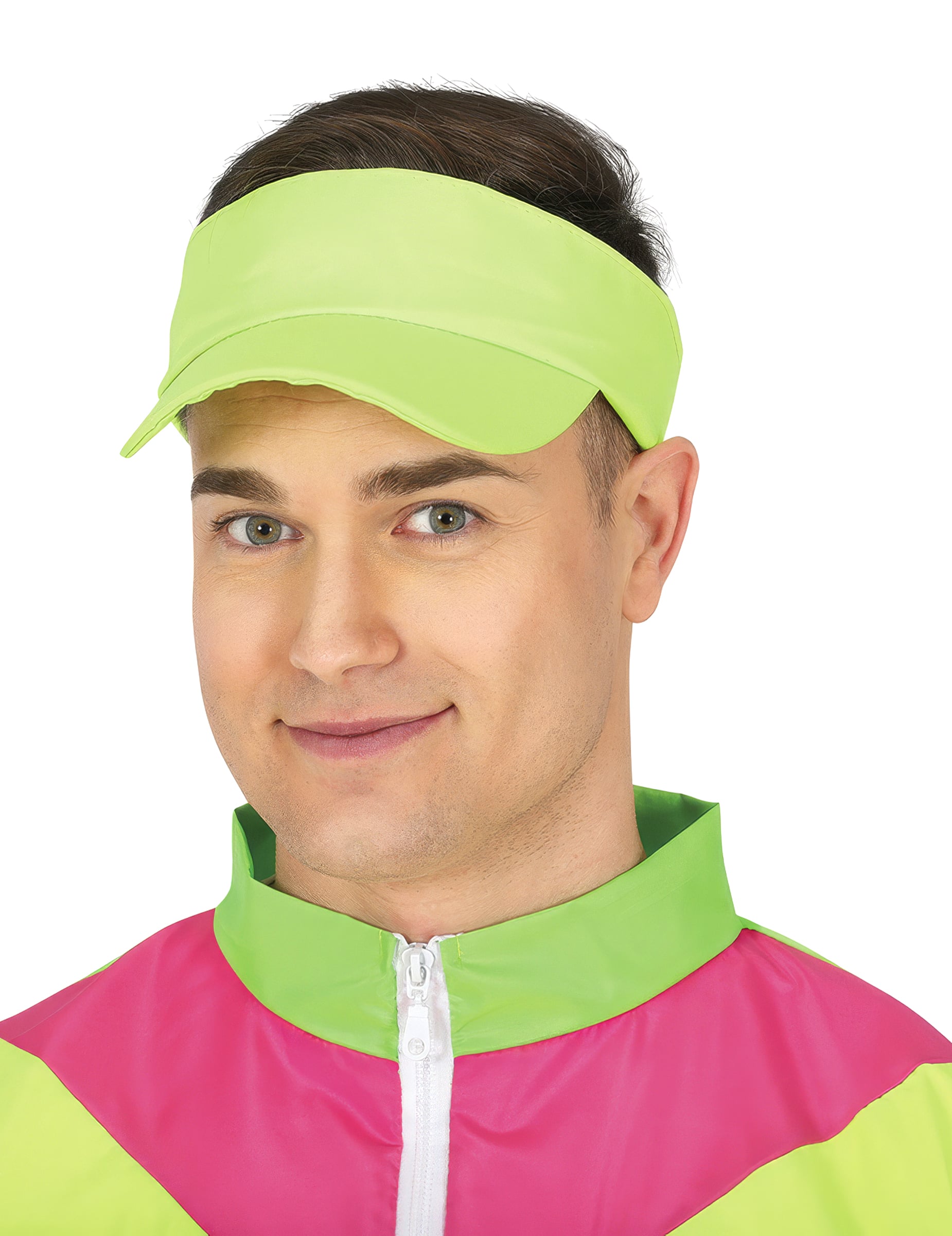 Neon-grünes Visier