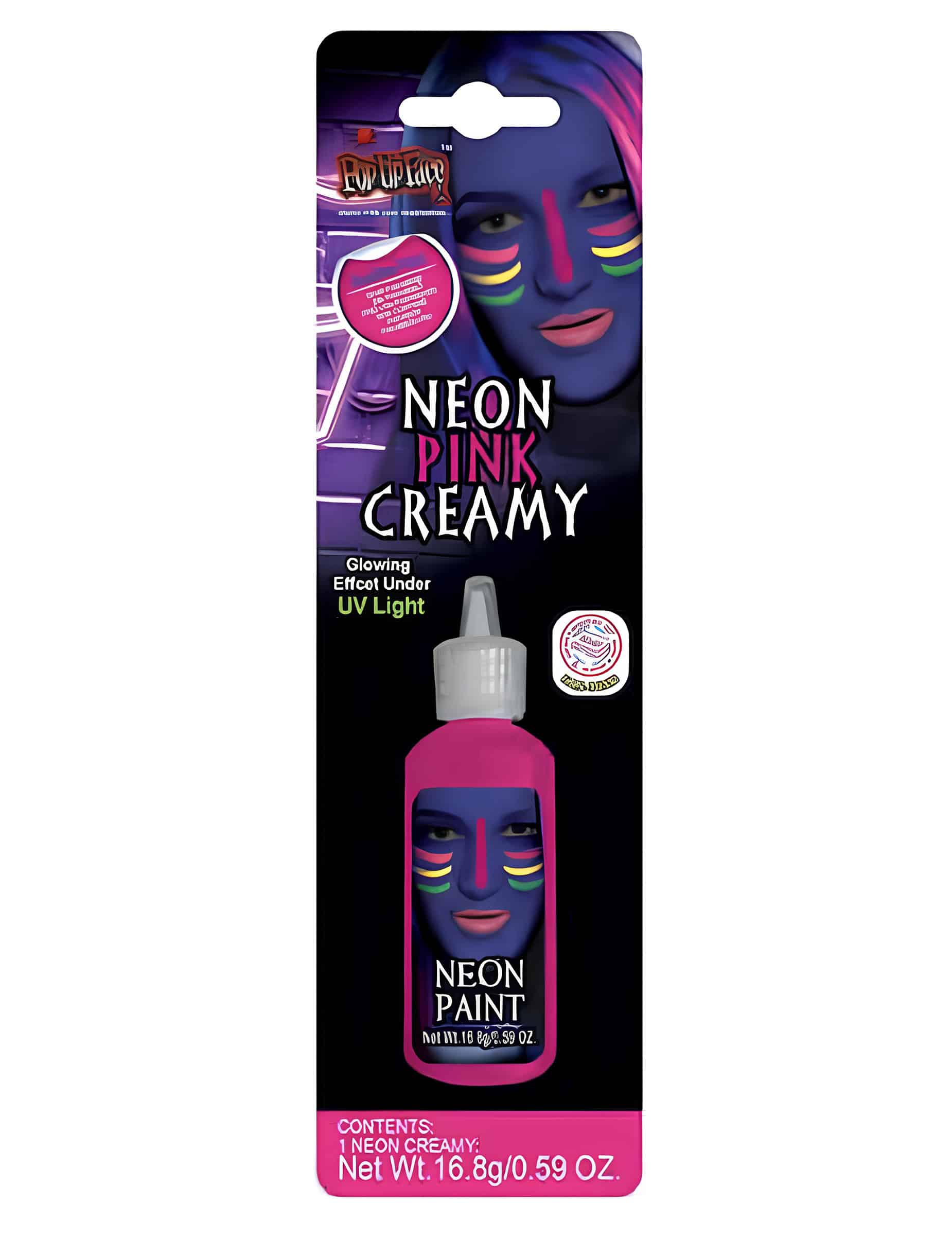 Neonpinke Make-up Creme