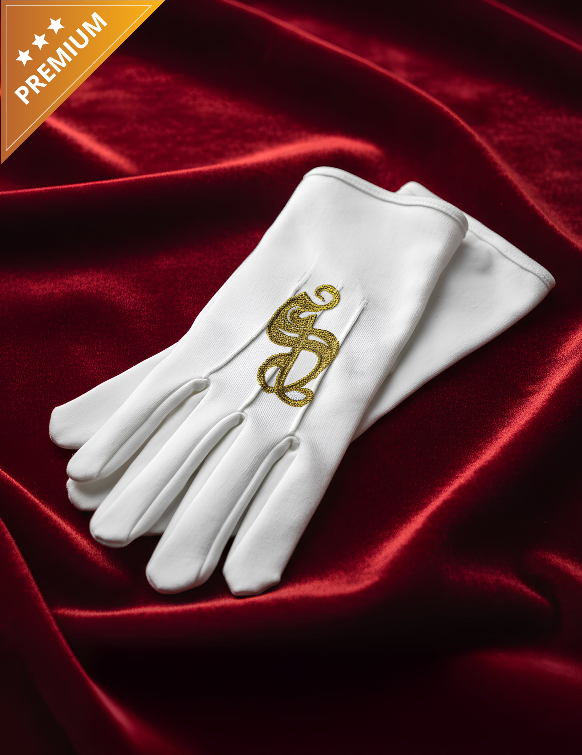 Nikolaus Handschuhe Bestickt Deluxe