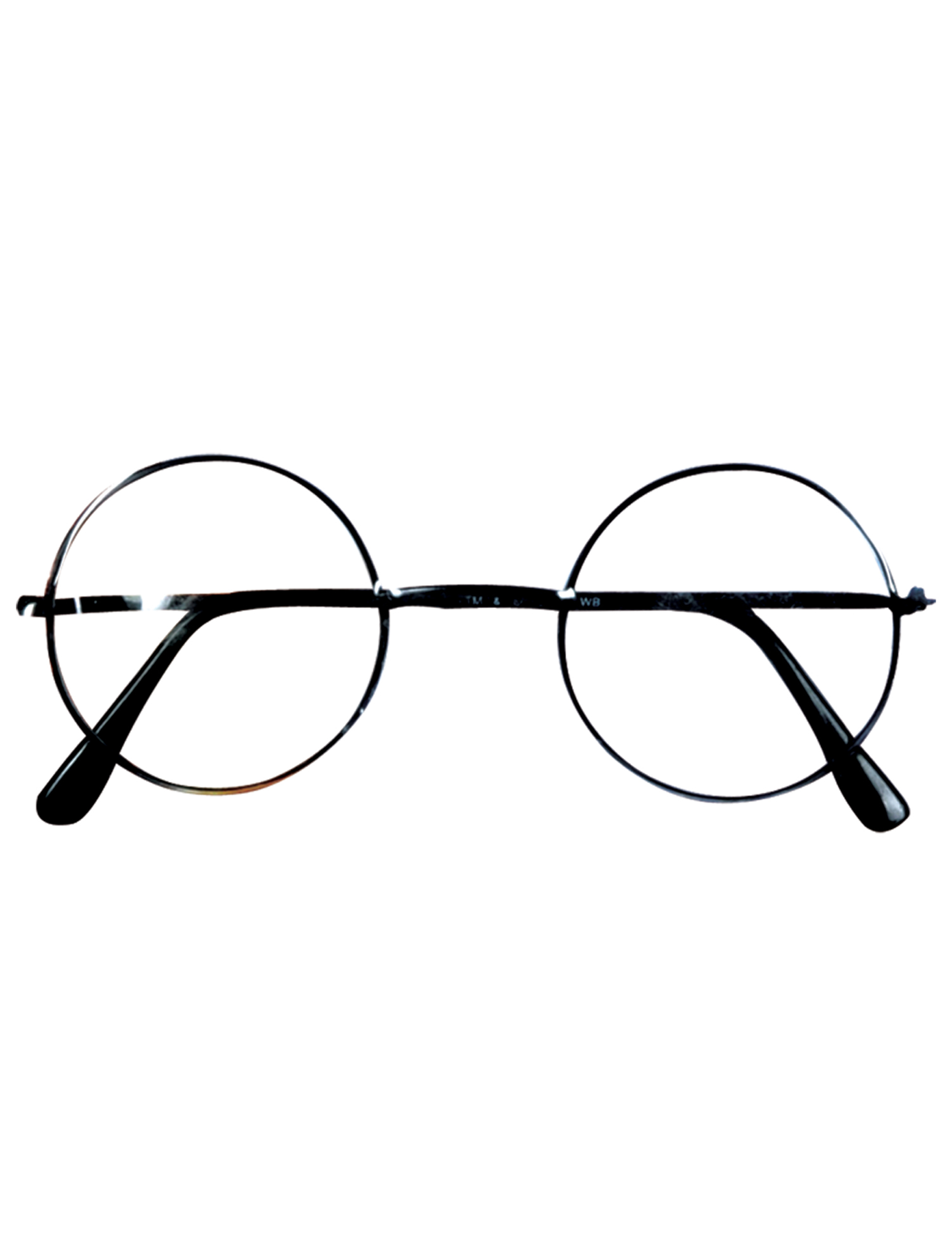 Offizielle Harry Potter-Brille Kostümzubehör rund schwarz