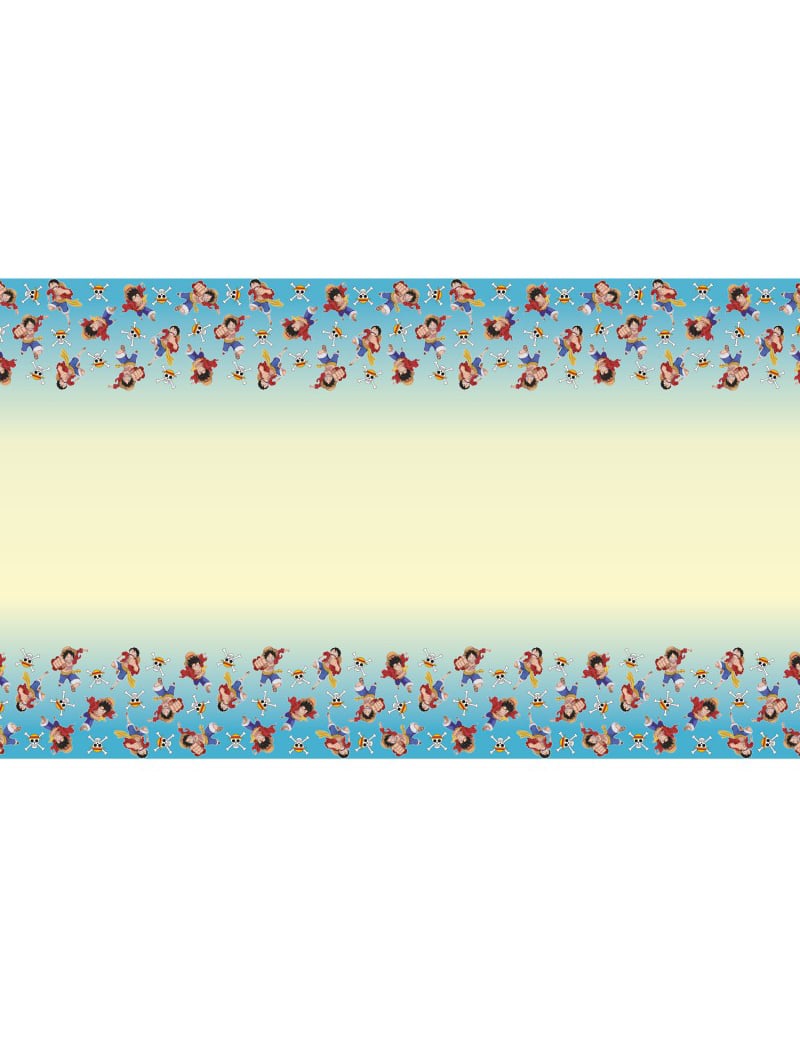 One Piece Recycelbare Papiertischdecke 136 cm x 228 cm