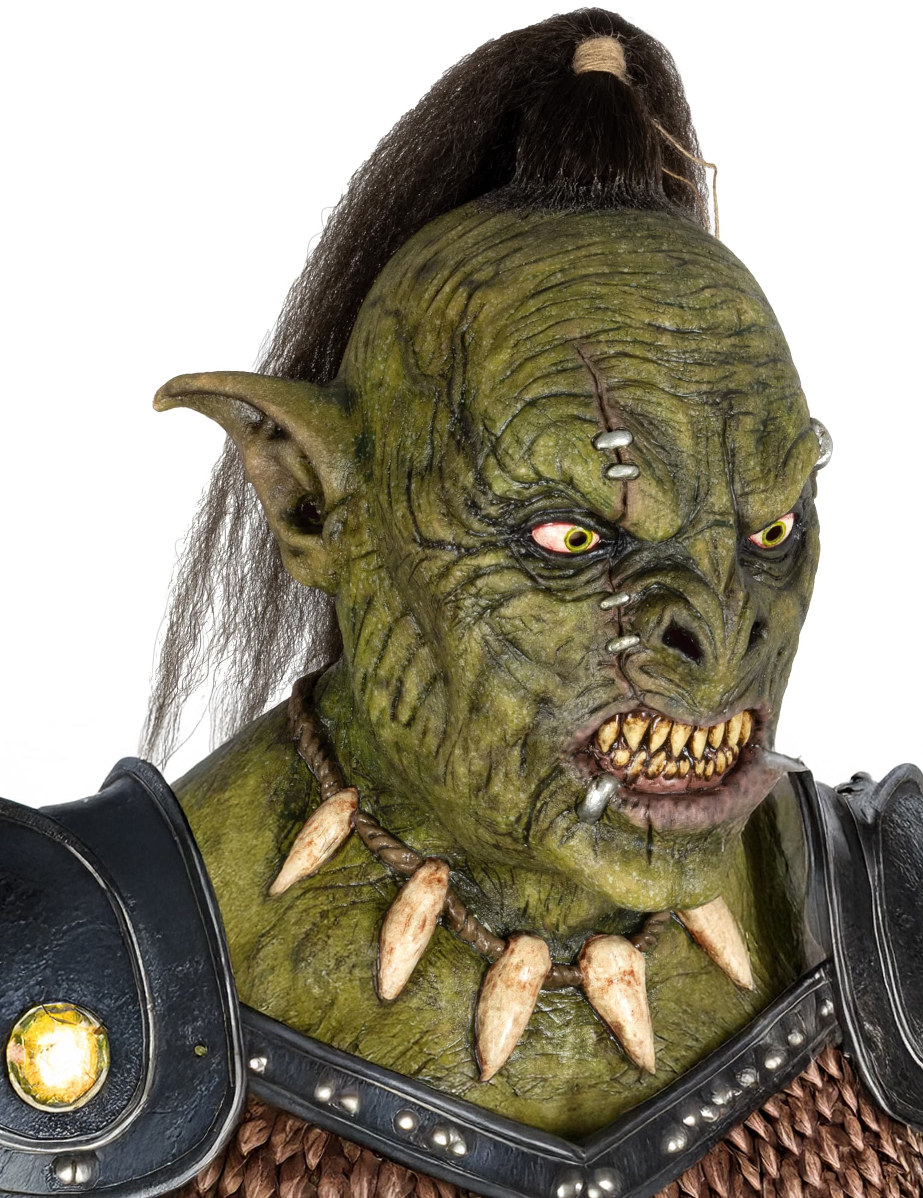 Ork-Kriegermaske für Erwachsene
