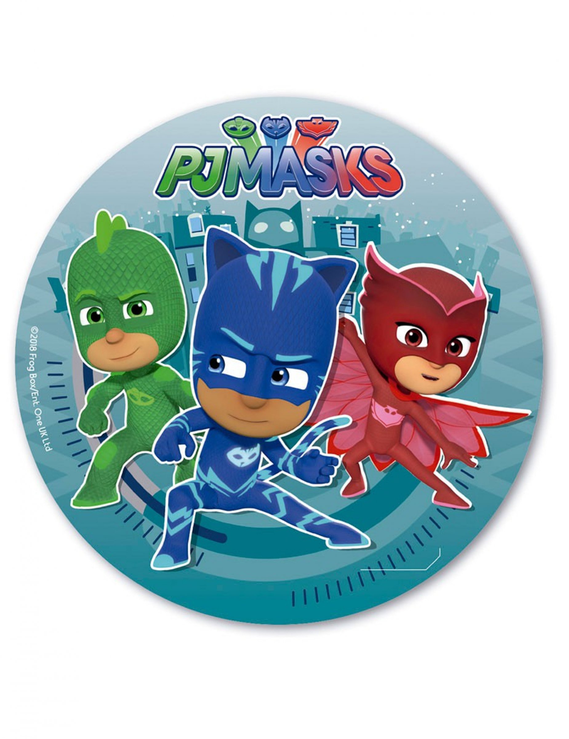 PJ Masks Tortenaufleger Kuchendeko blau 20 cm