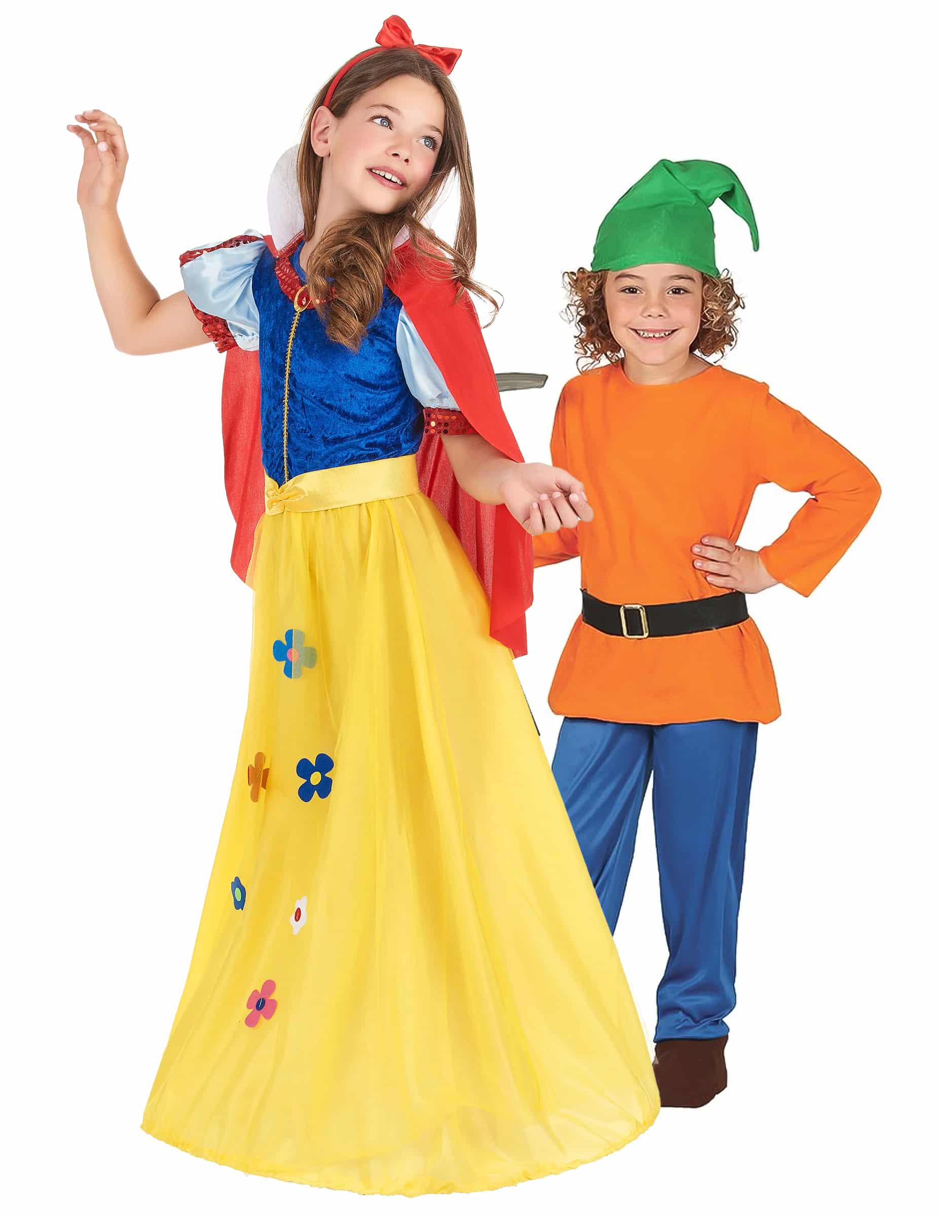 Paarkostüm Prinzessin und Zwerg