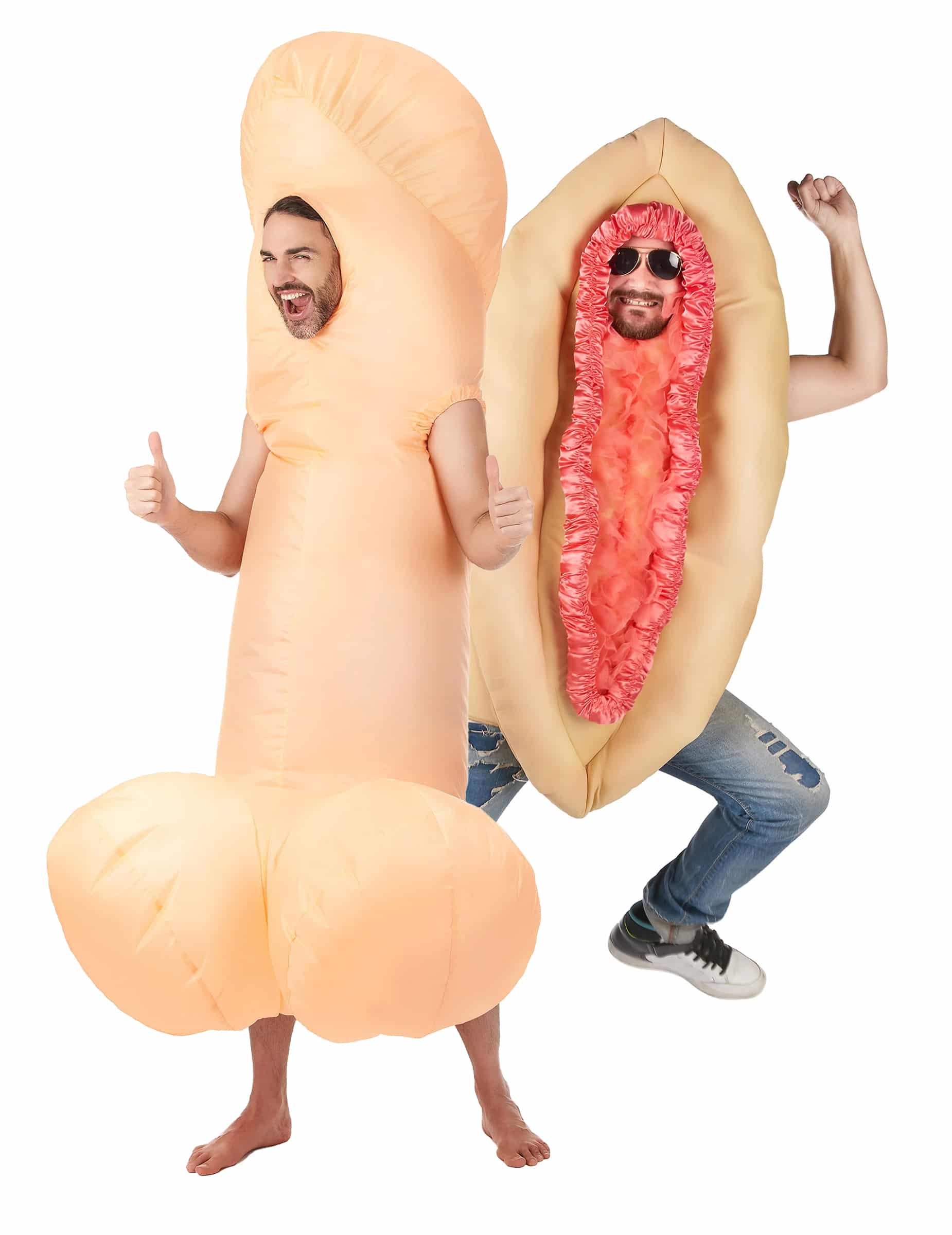 Paarkostüm Pussy und Penis