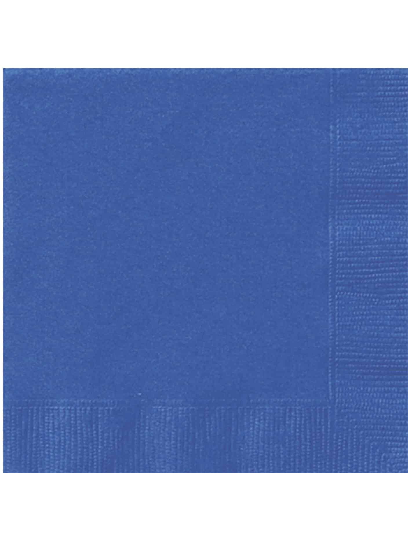 Papierservietten 20 Stück blau 33 x 33 cm