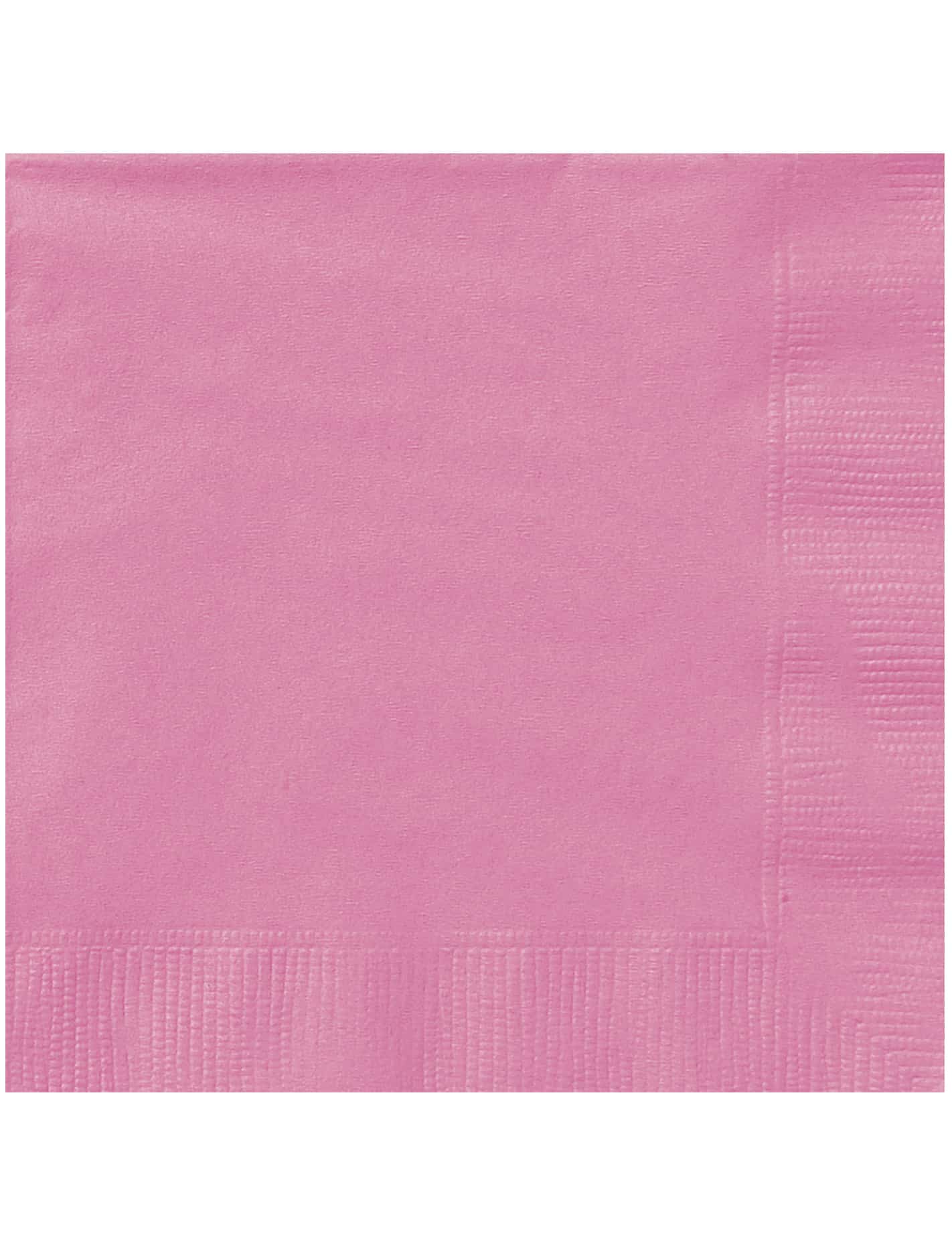 Papierservietten Party-Tischdeko 20 Stück rosa 33 x 33cm