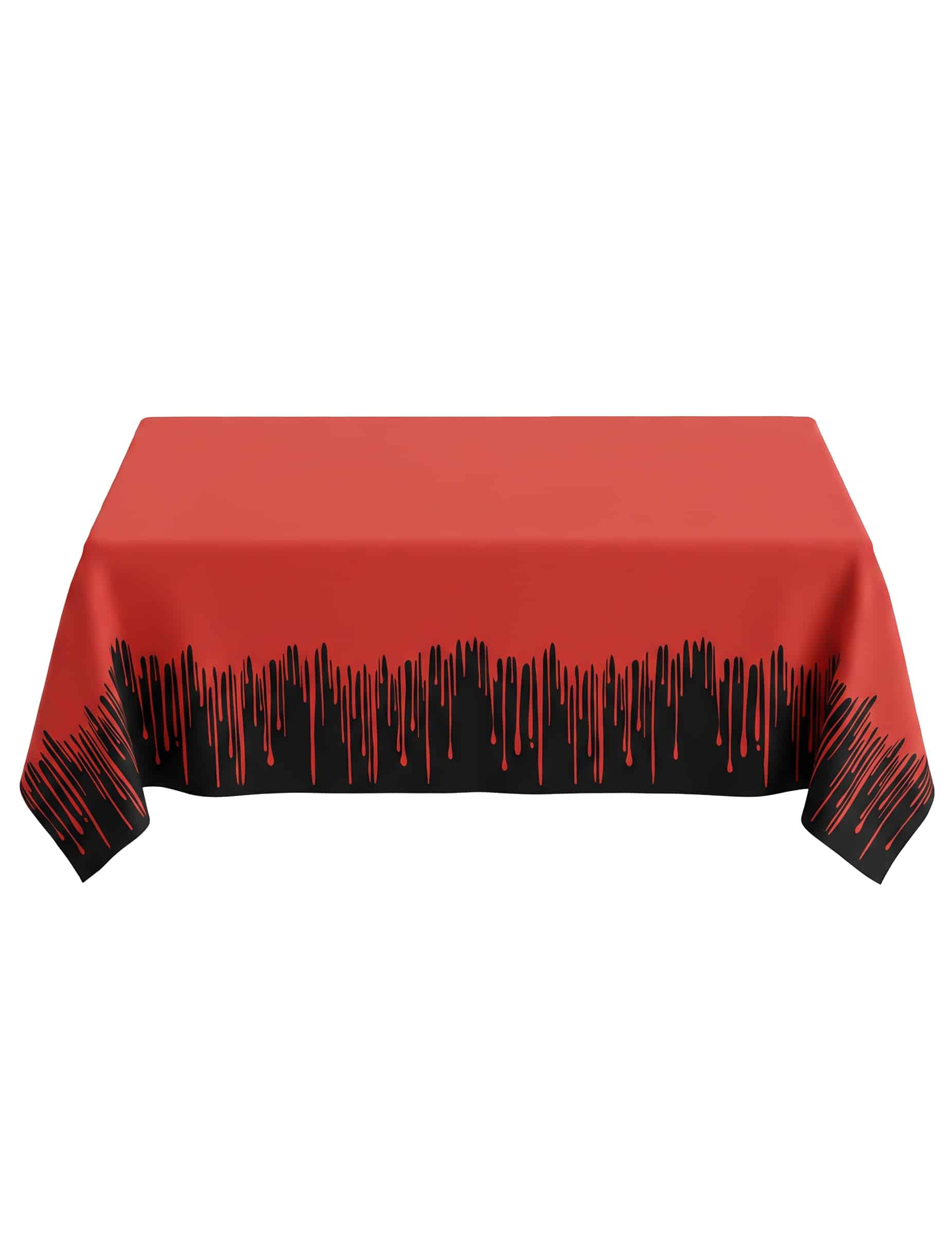Papiertischdecke Tropfendes Blut 180 x 120 cm