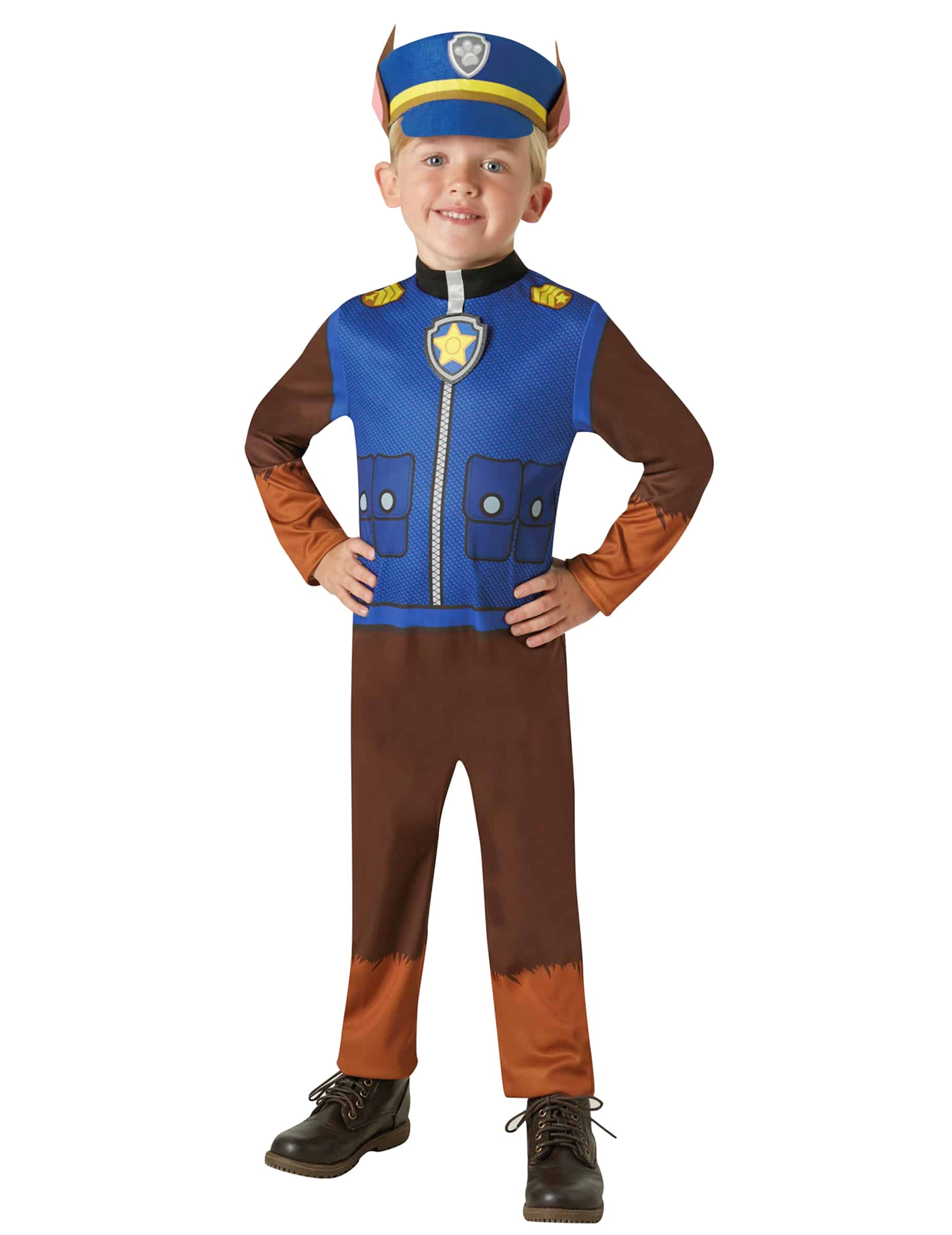 Paw Patrol Kinderkostüm Chase blau-braun