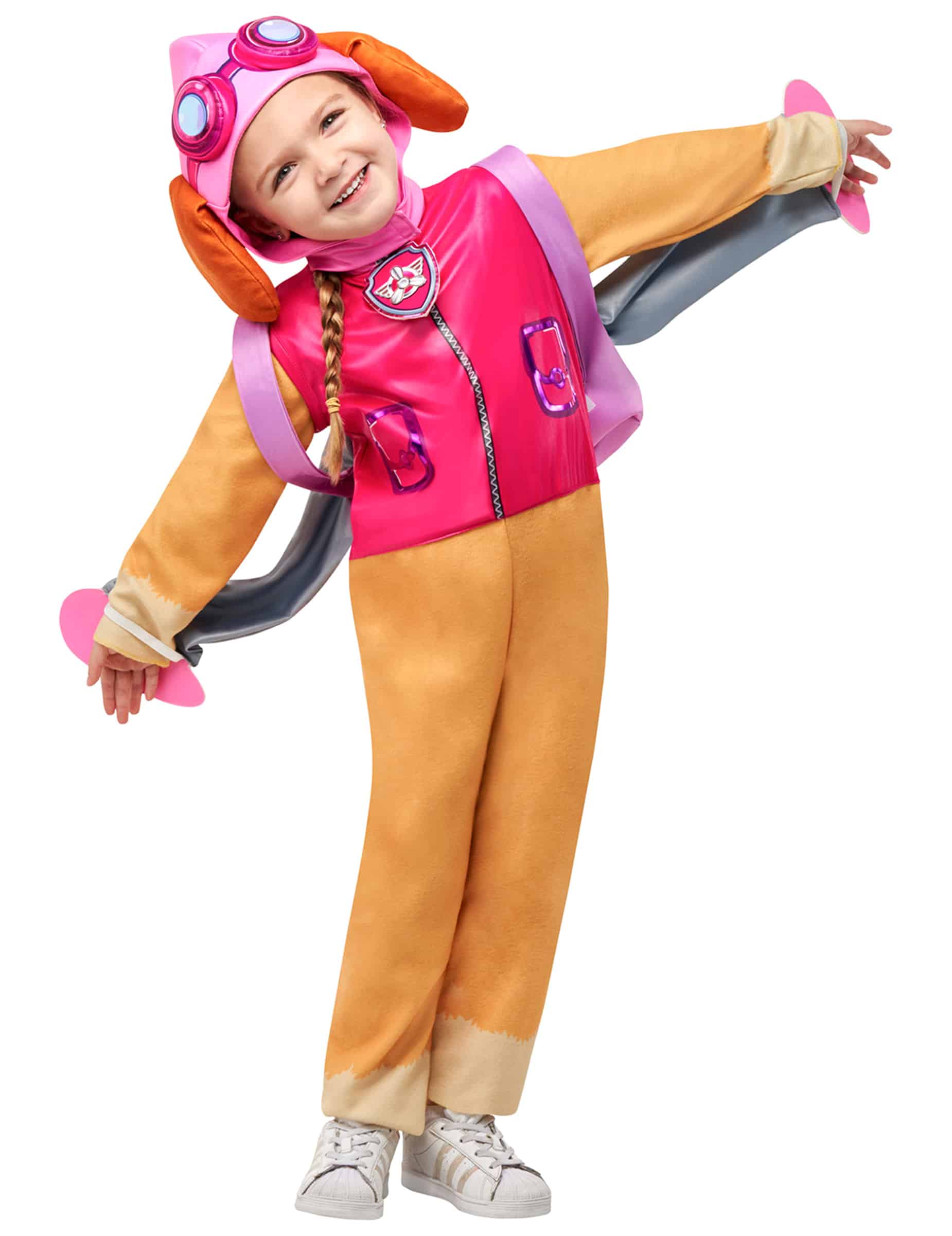 Paw Patrol Kinderkostüm Stella Deluxe pink-orange