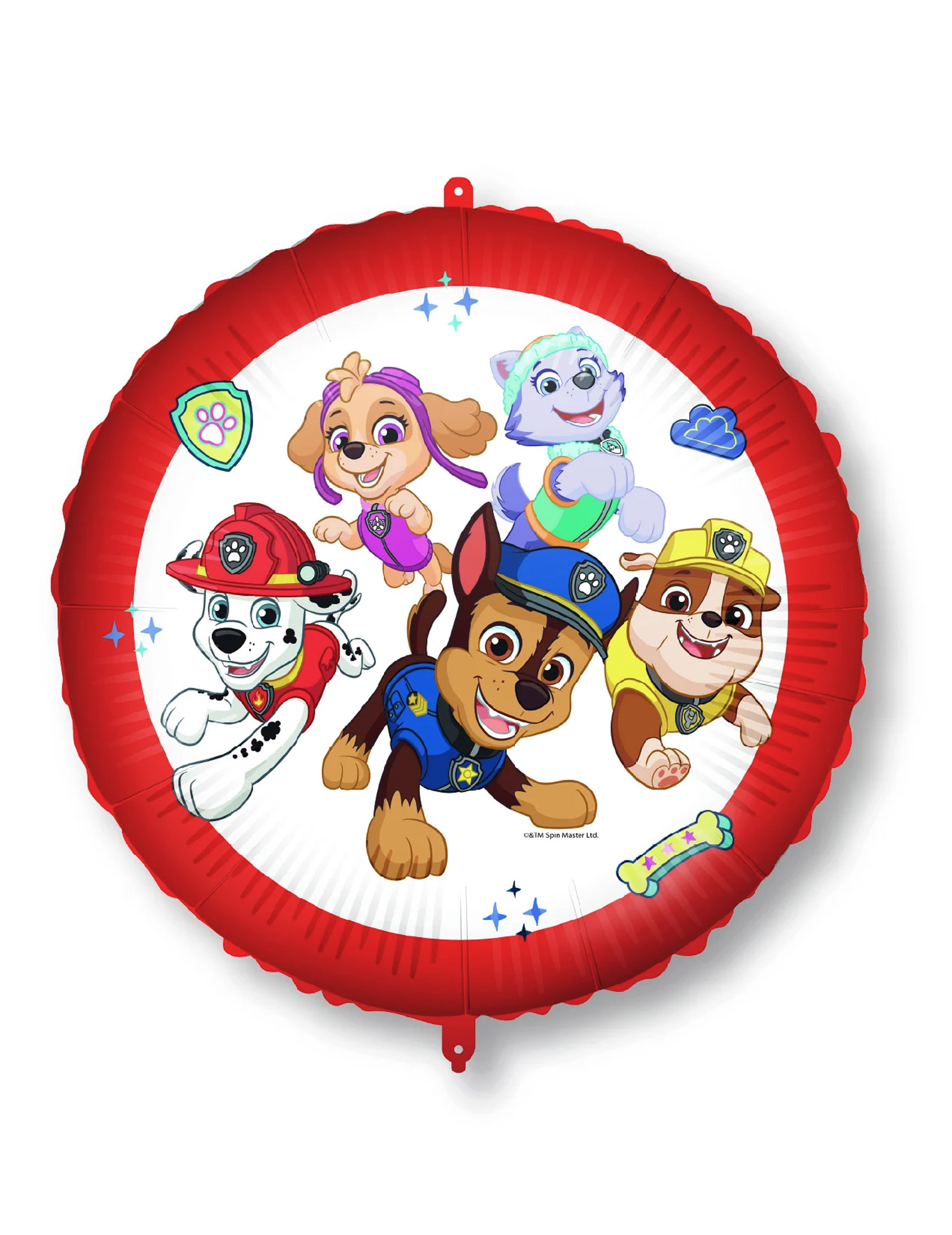 Paw Patrol-Lizenzballon Kindergeburtstags-Deko bunt 46 cm