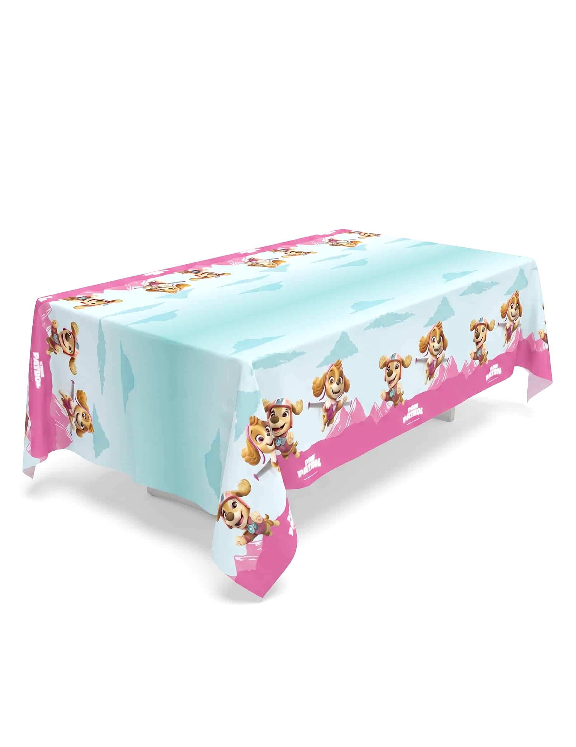 Paw Patrol Papiertischdecke in Rosa 136cm x 228cm