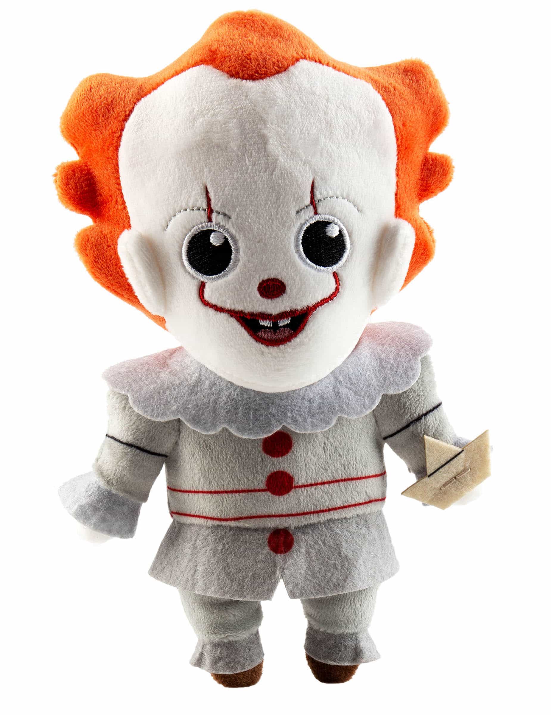 Pennywise Plüschtier Deko in weiß 20 cm