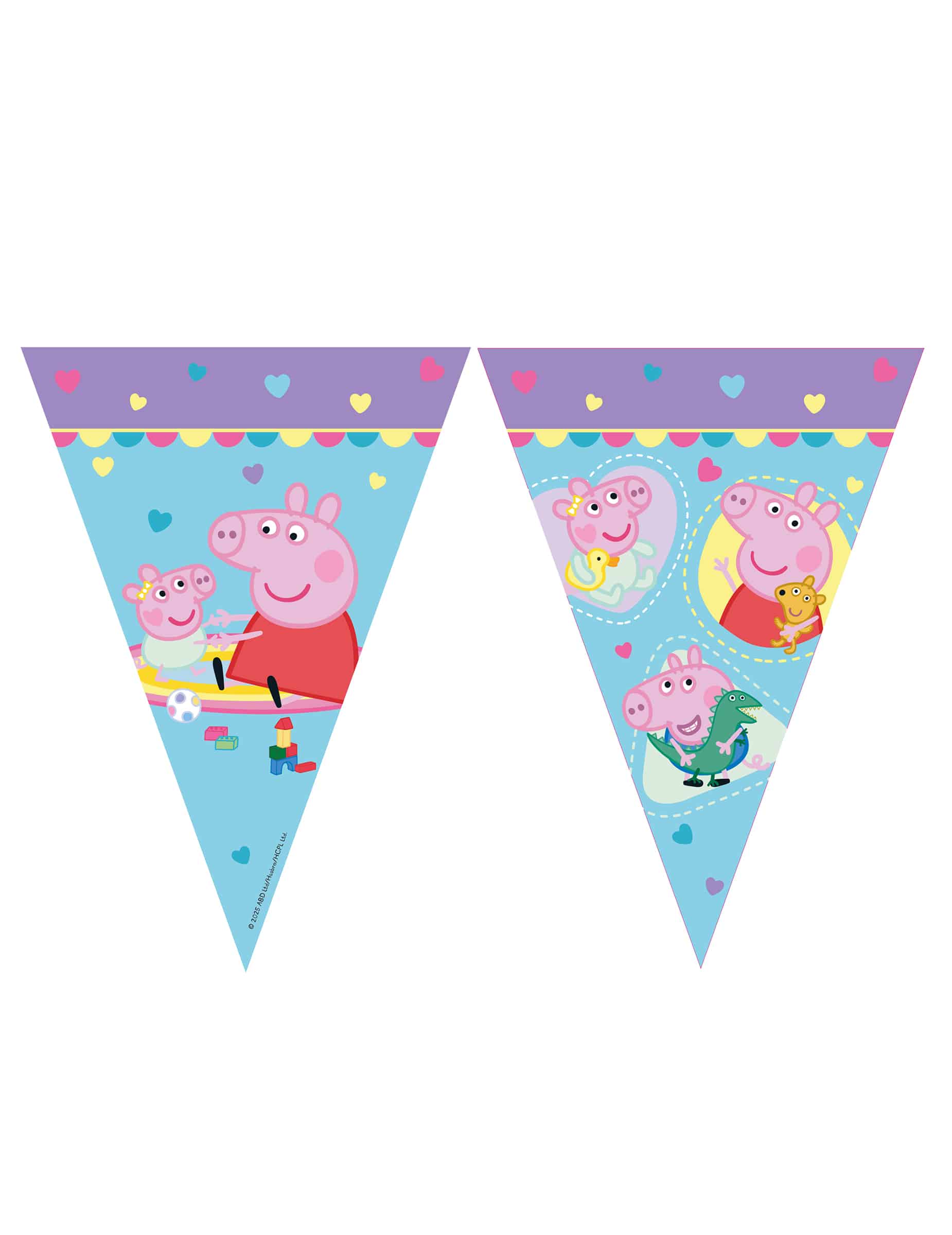 Peppa Pig Wimpelkette 230 cm