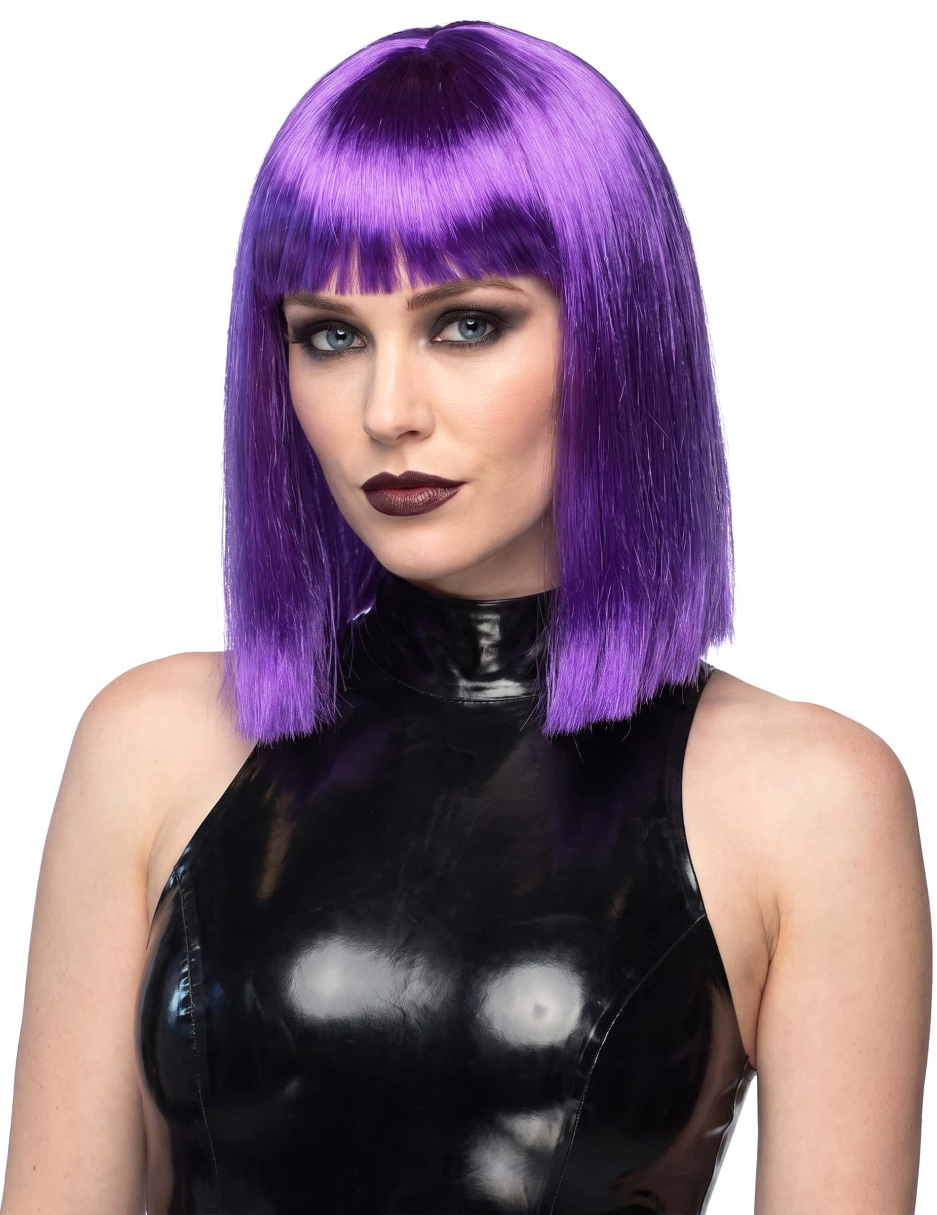 Perücke Lila für Damen