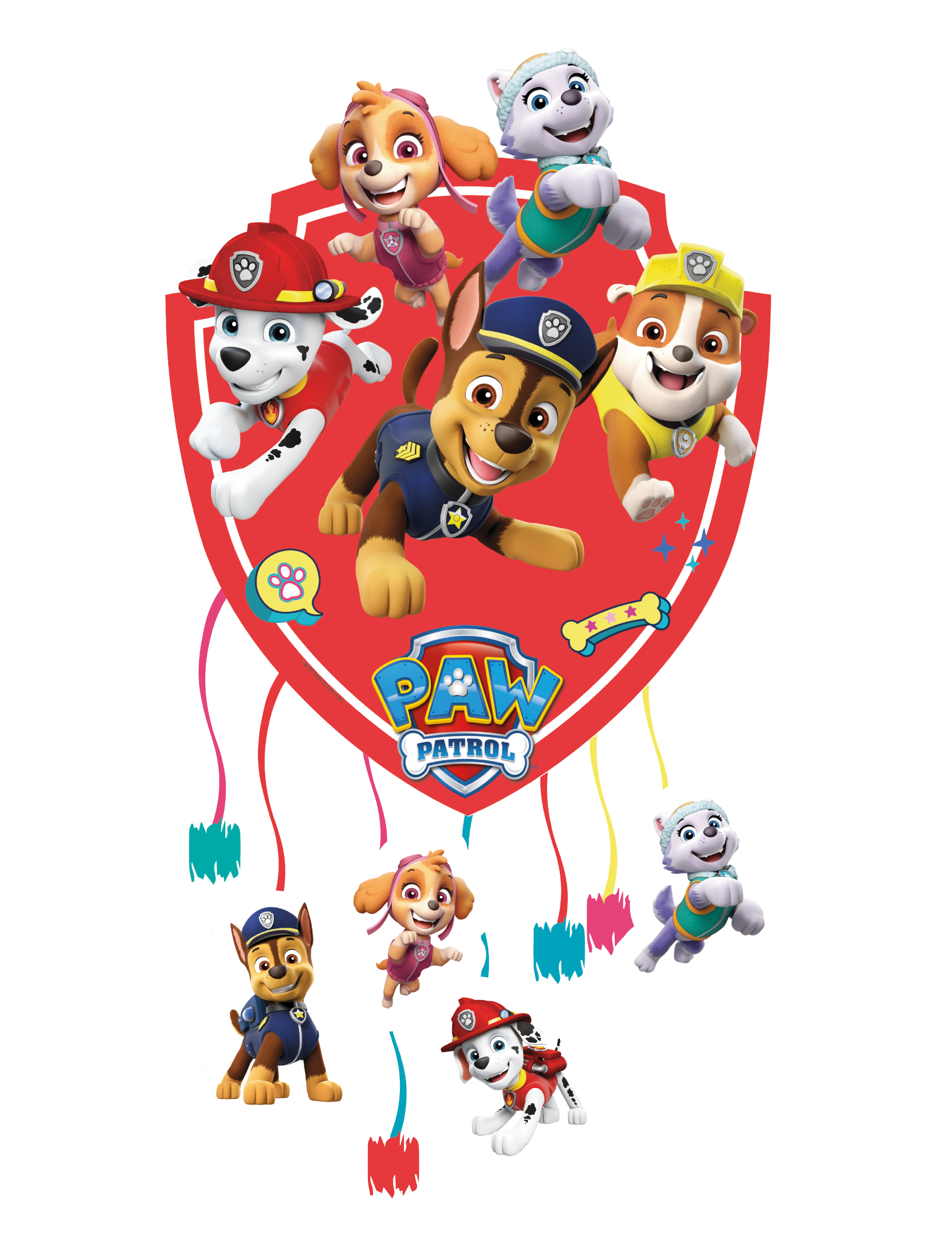 Piñata Paw Patrol Pat'Patrouille