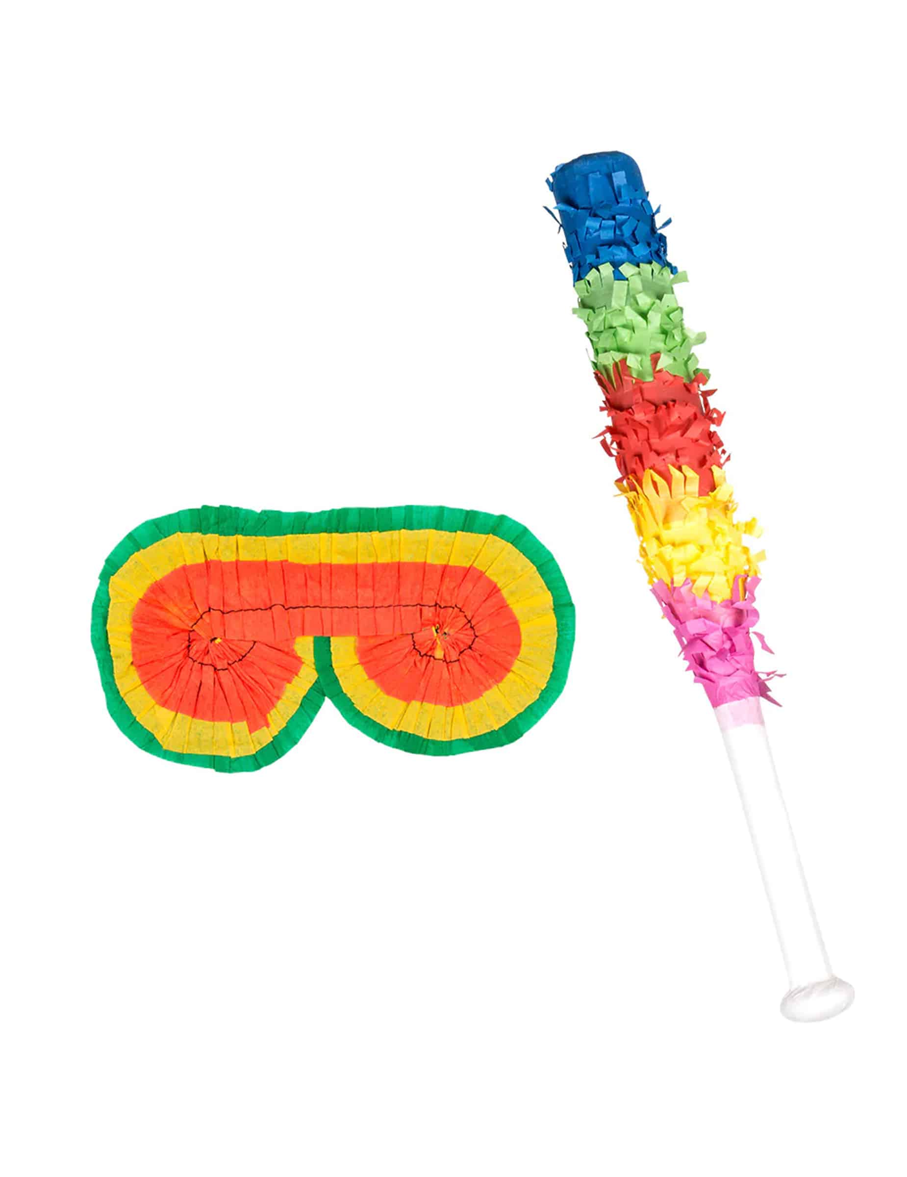 Piñata-Zubehör-Set Stock und Maske
