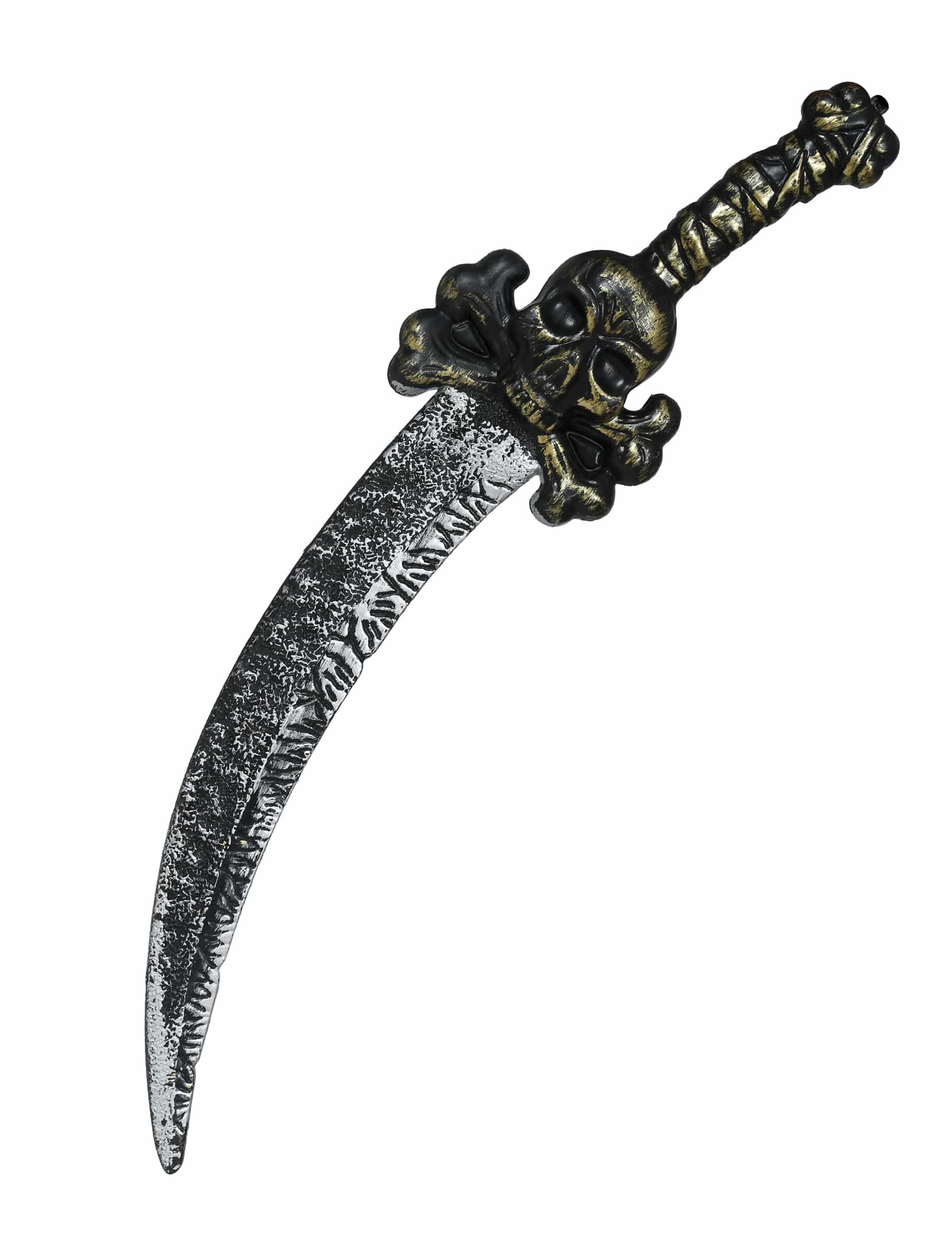 Piratensäbel mit Totenkopf 58 cm