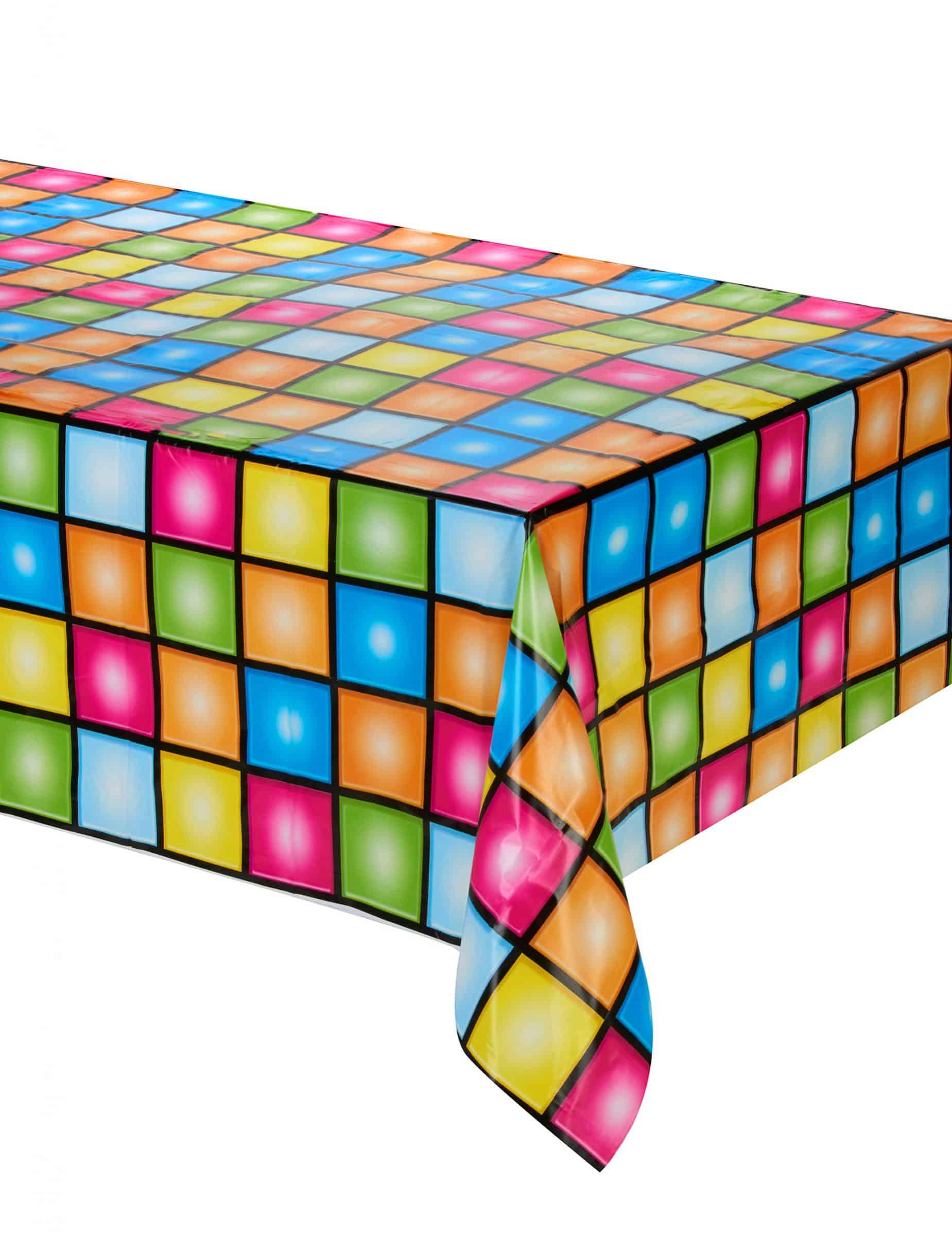 Plastiktischdecke Disco 137 x 274 cm