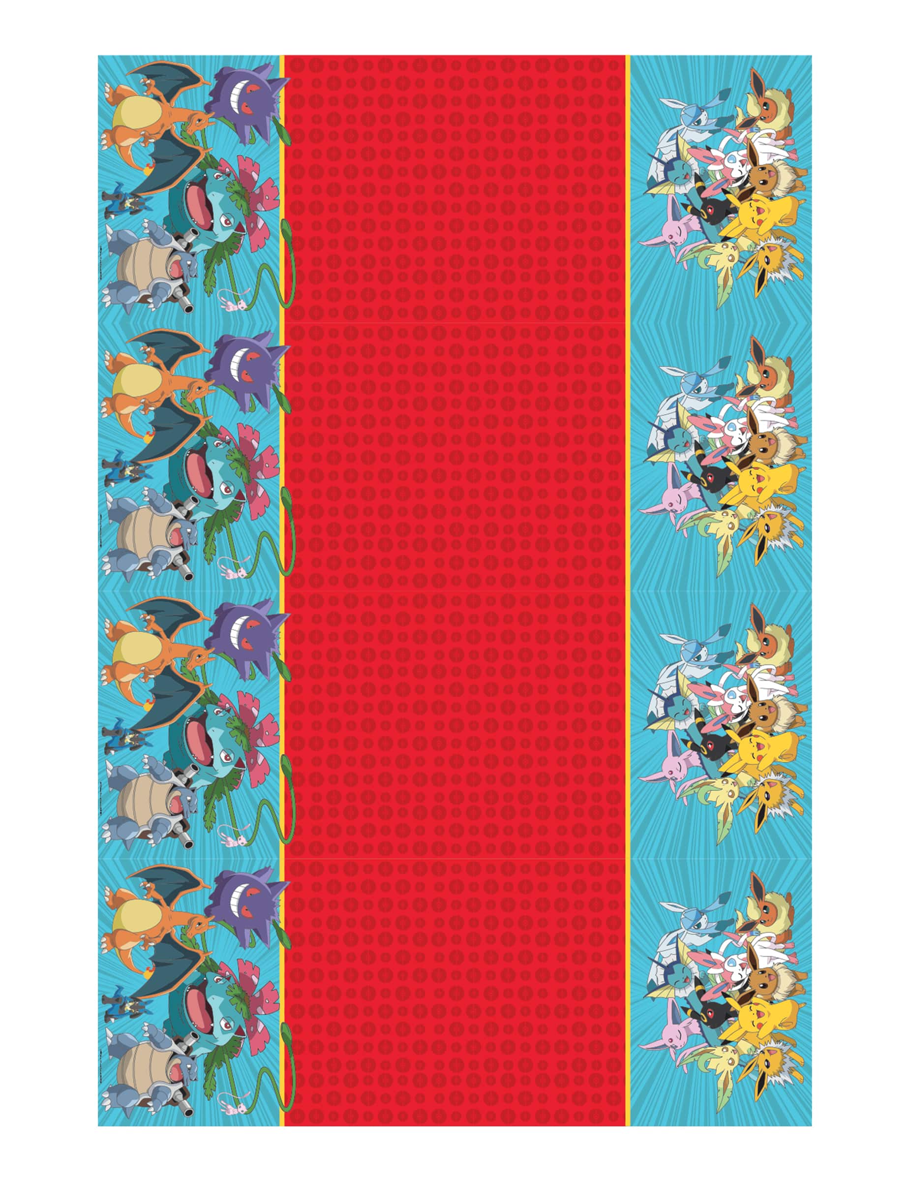 Plastiktischdecke Pokémon Next Gen 120 x 180 cm