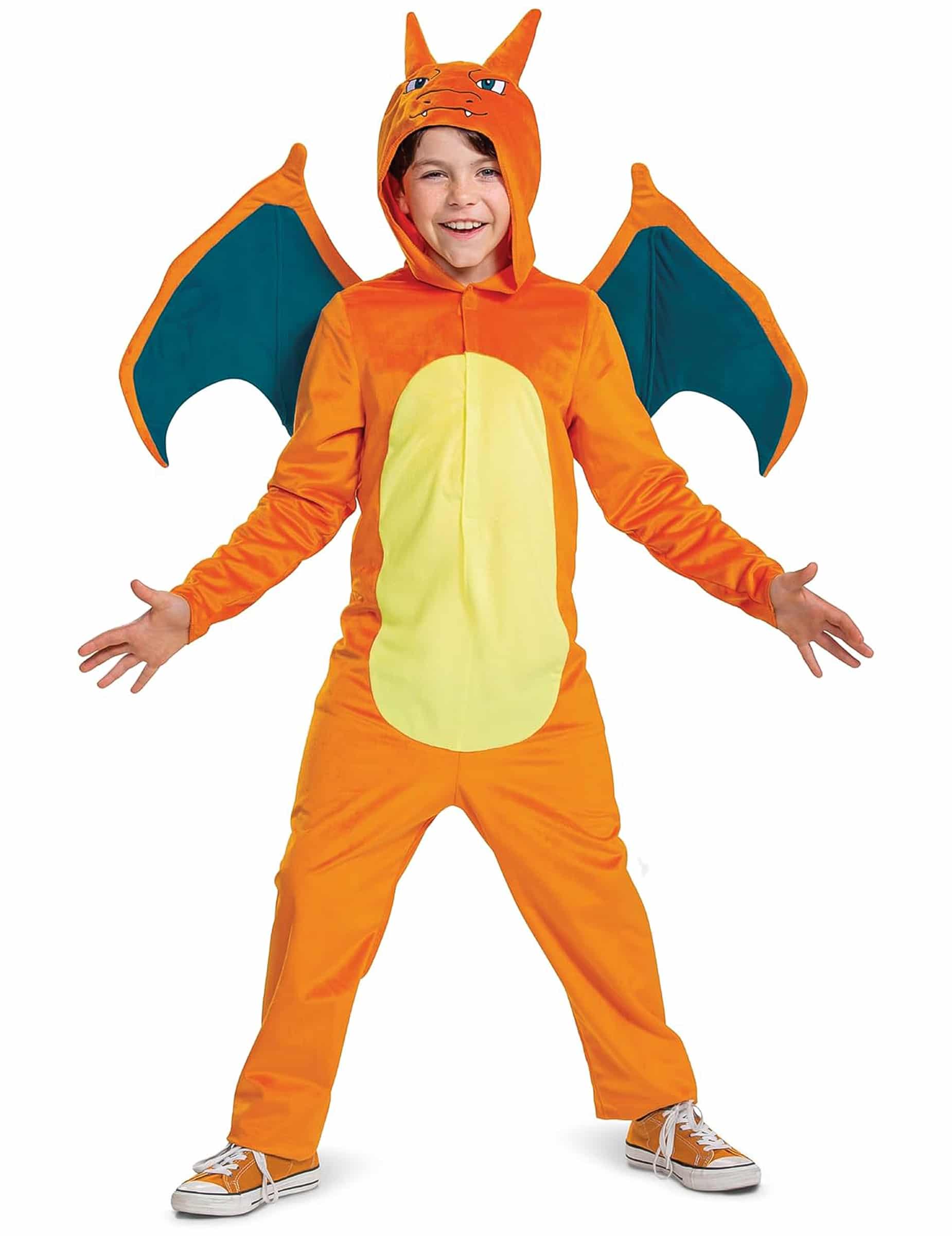 Pokemon Kinderkostüm Glurak Pokémon Luxus orange