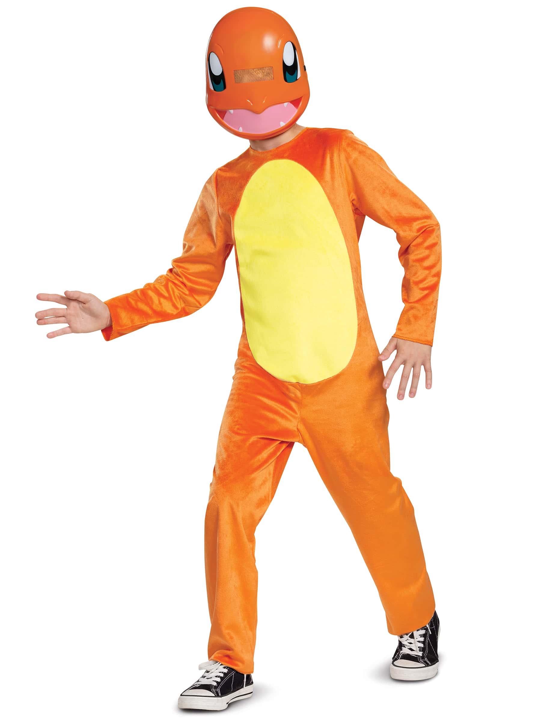 Pokemon Kinderkostüm Salamèche orange
