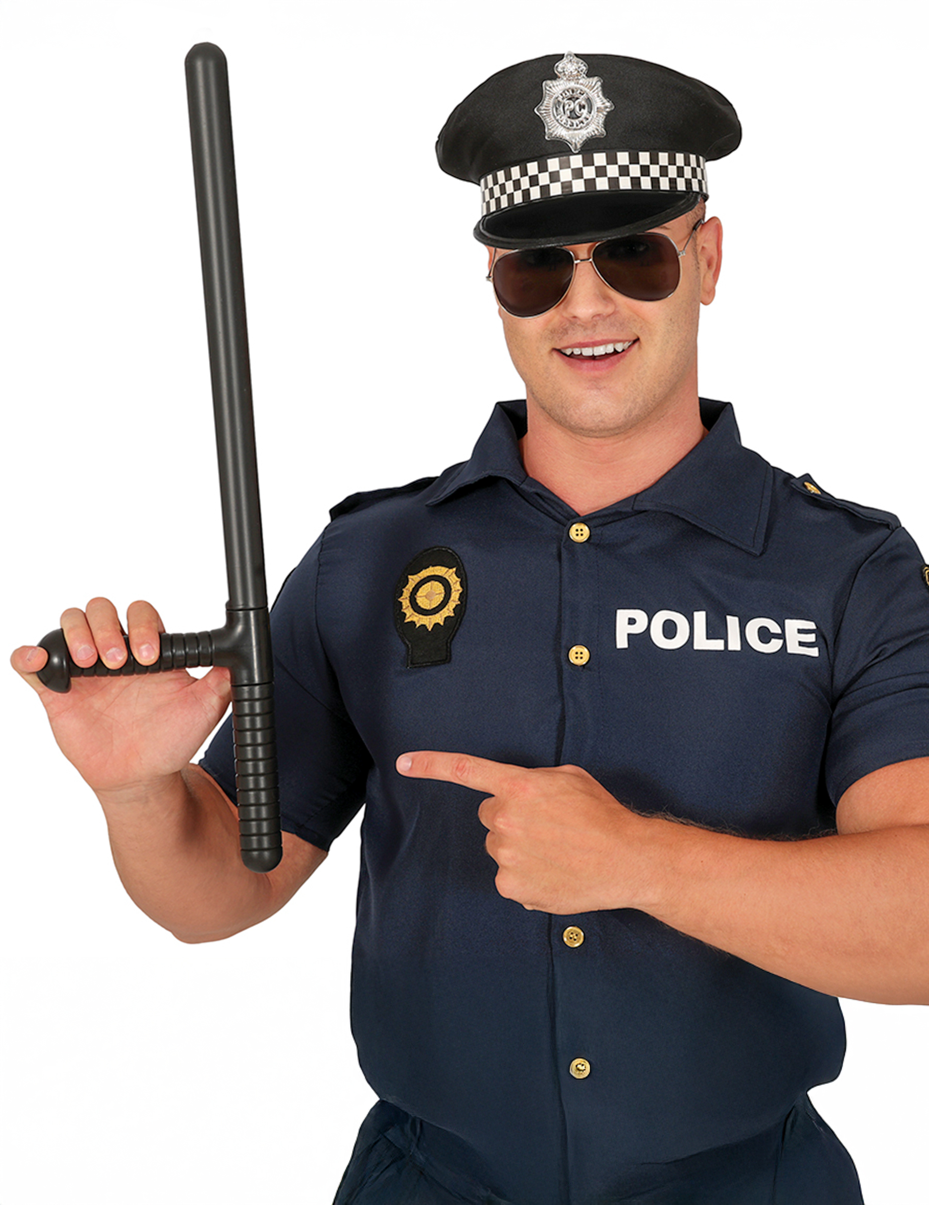 Polizei-Schlagstock Kostümaccessoire