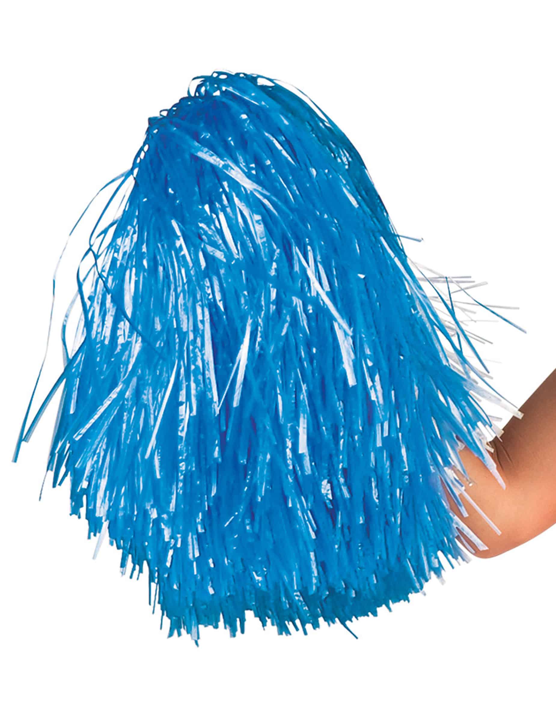 Pompom für Cheerleader blau