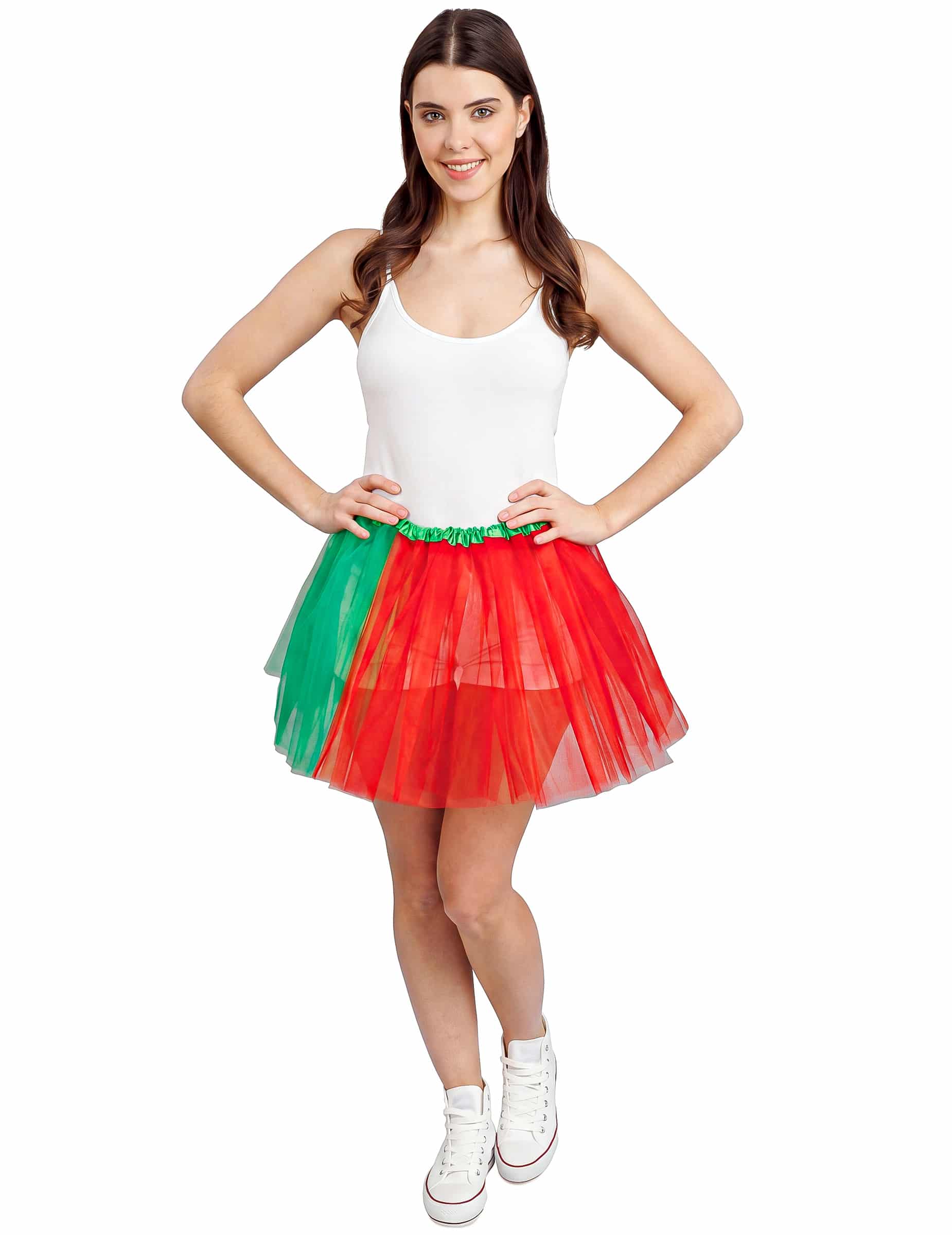 Portugal Fan-Tutu Rot Grün 39 cm