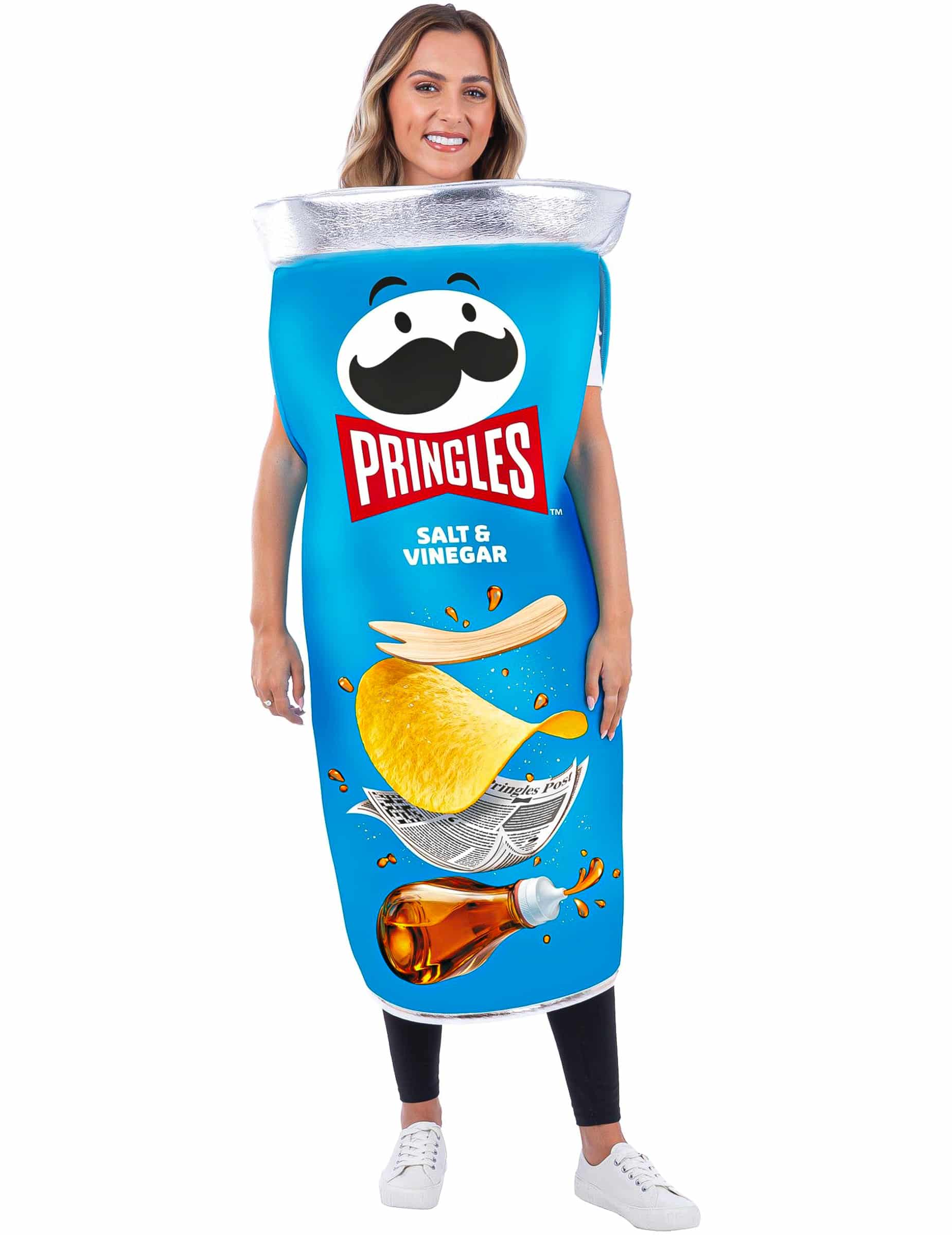 Pringles Salz + Essig Kostüm für Erwachsene