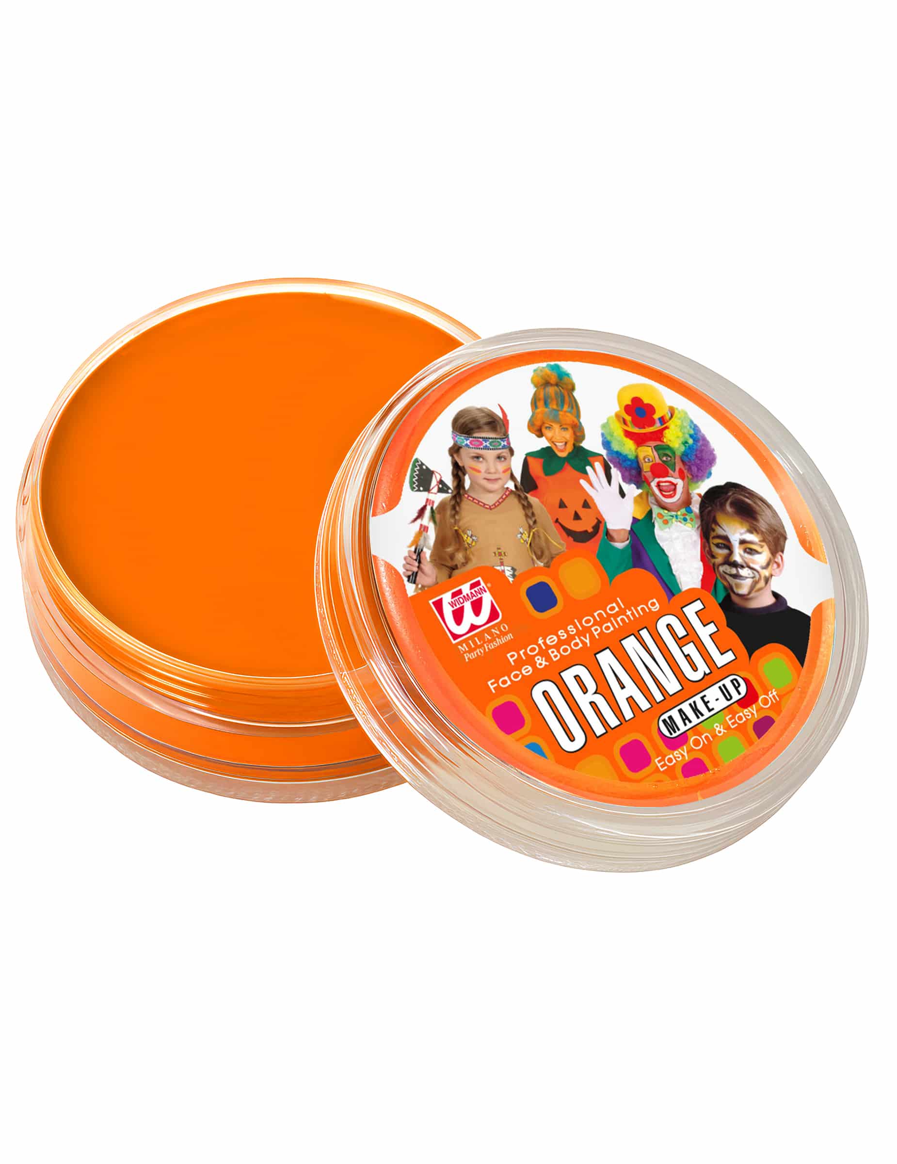 Professionelle wasserbasierte Make-up-Dose Orange 25 g