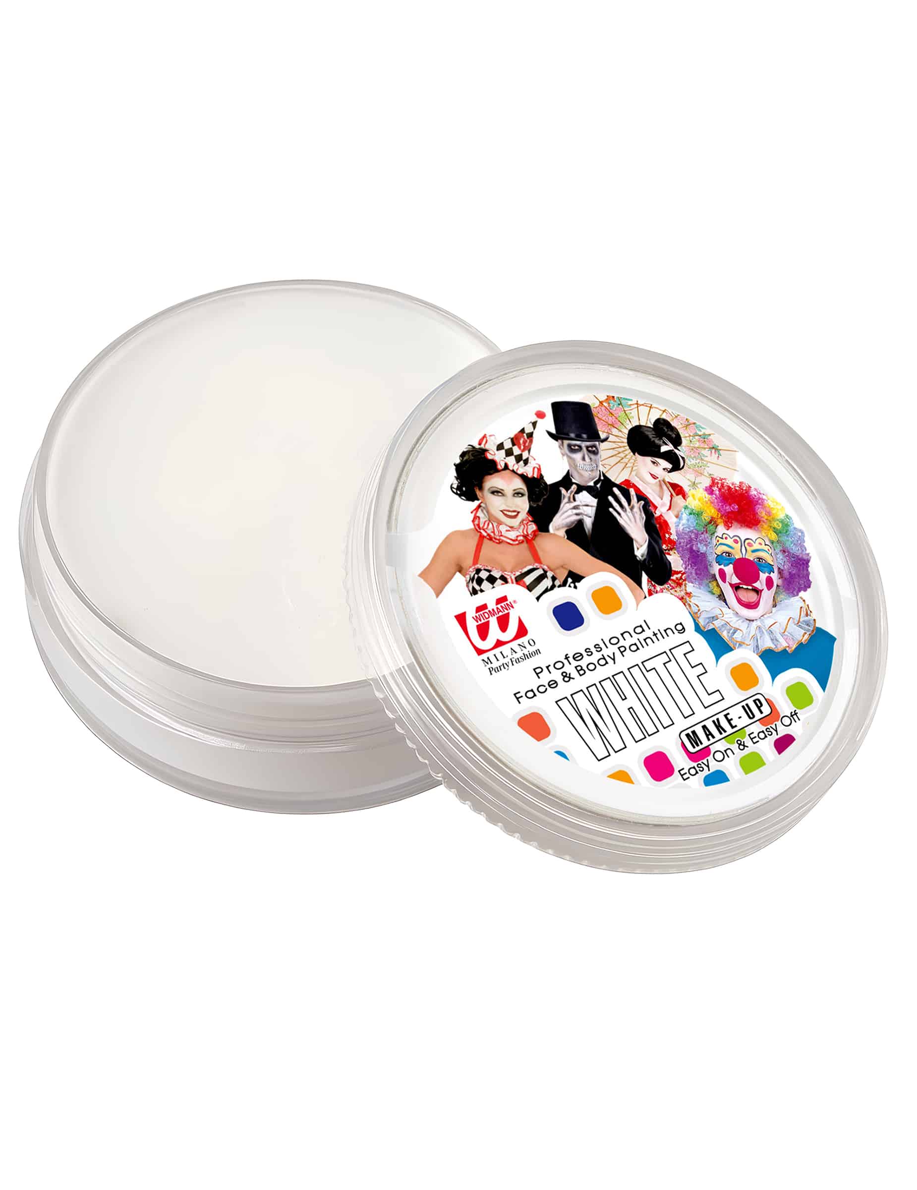 Professionelle wasserbasierte Make-up-Dose Weiß 25 g