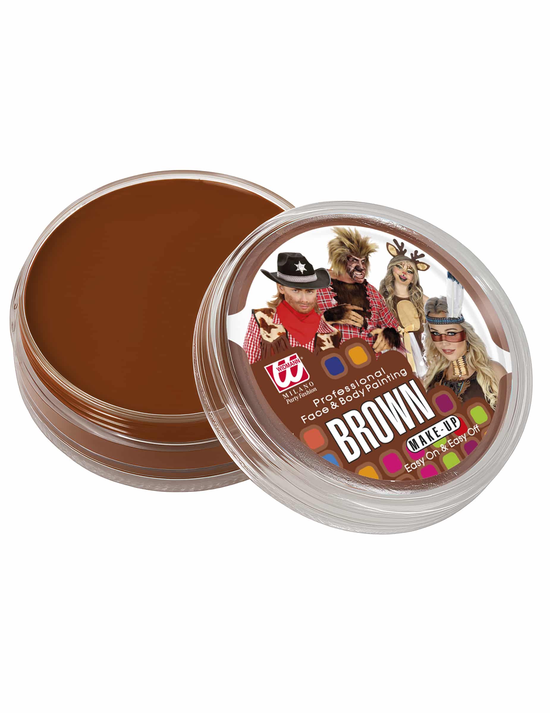 Professionelles Aqua-Make-up Braun 25g