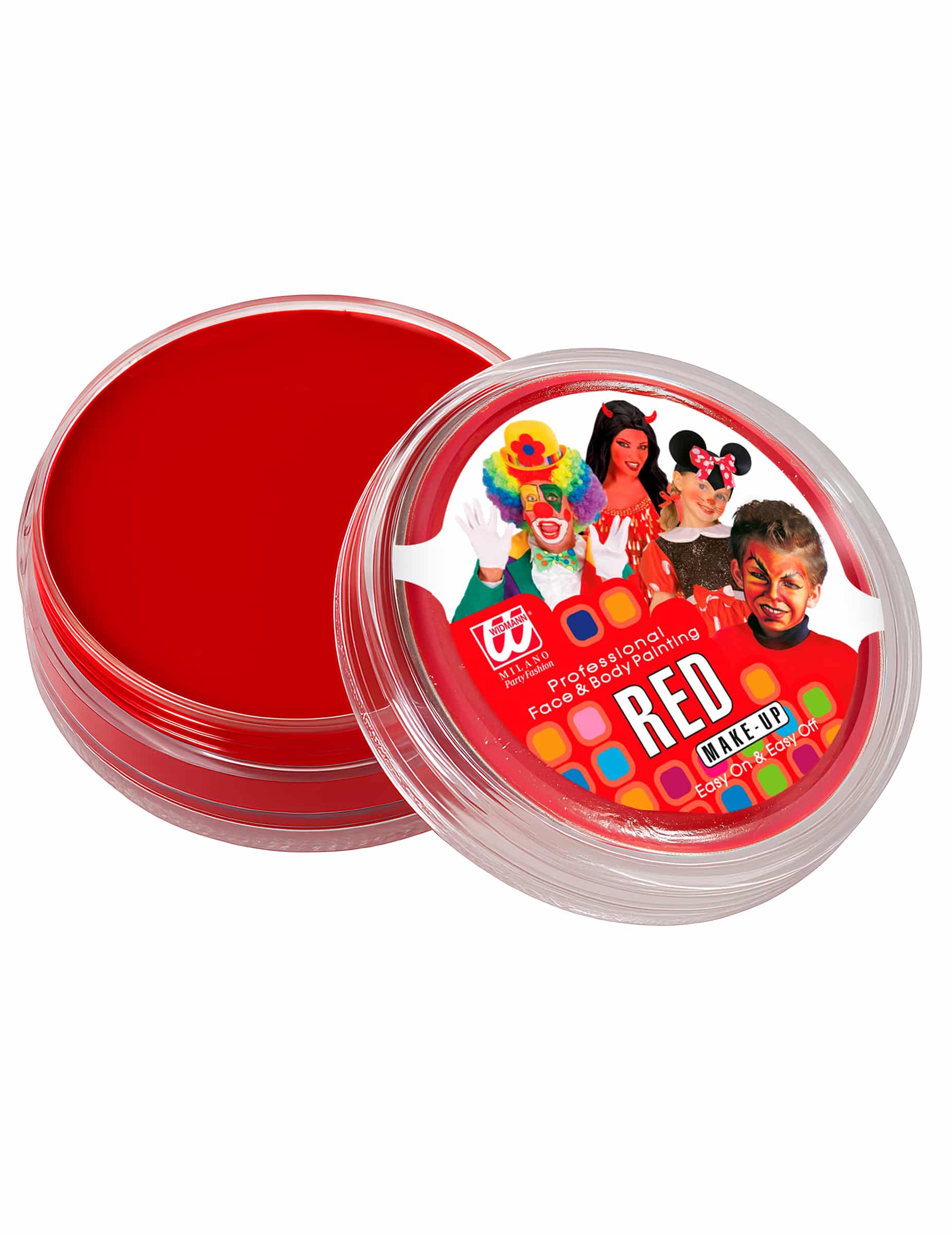 Profi-Wasserschminke im Topf rot 25 g