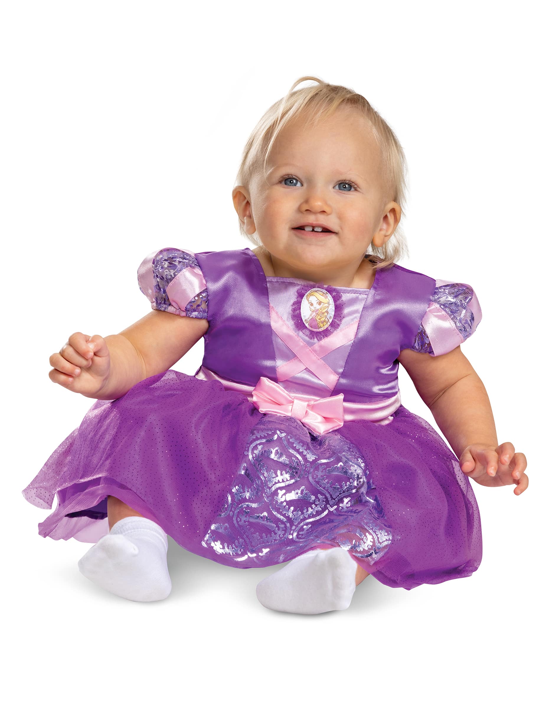 Rapunzel Babykostüm Raiponce Mädchen lila